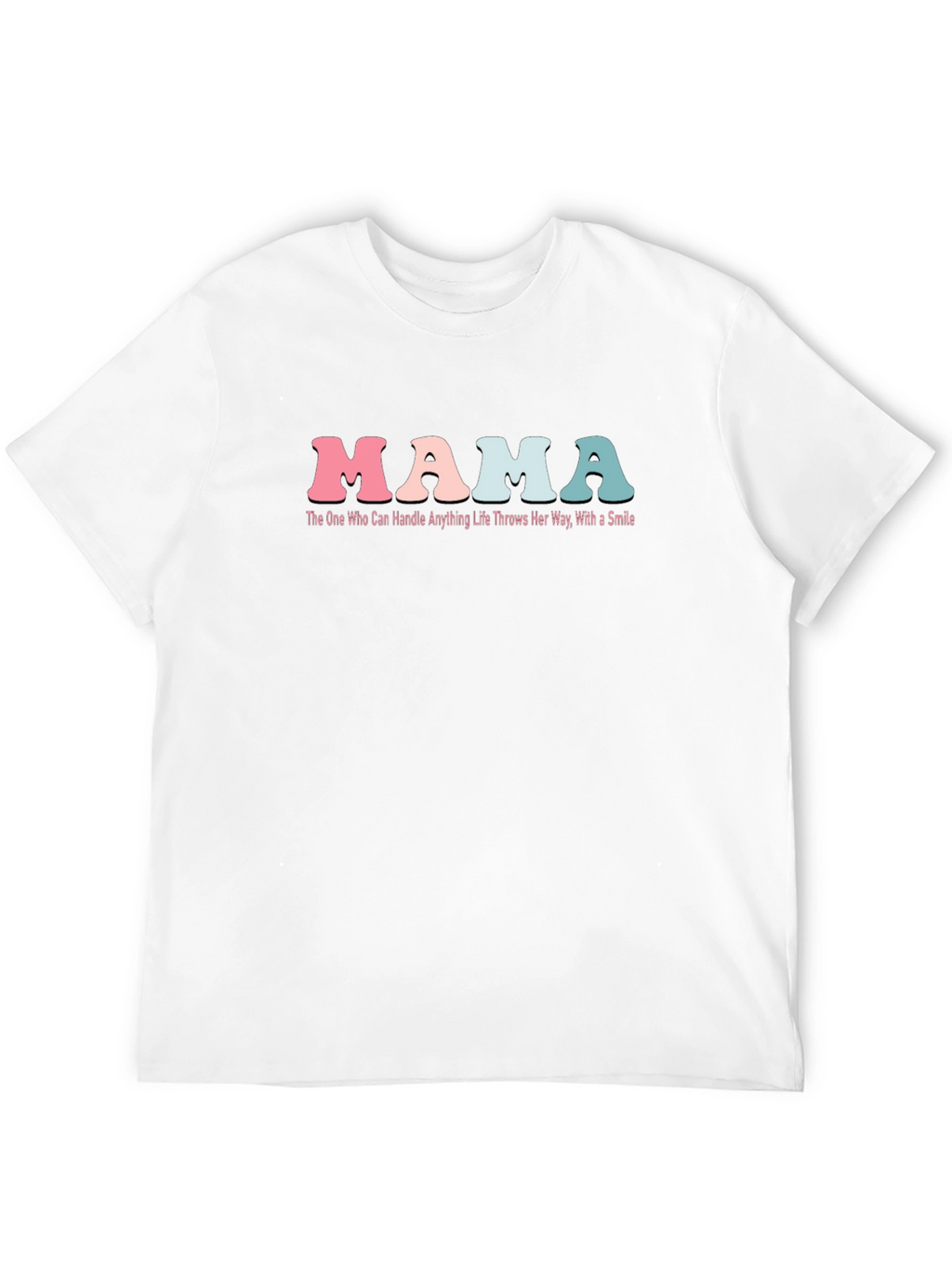 Retro Mama T-Shirt - Handle Anything With a Smile!