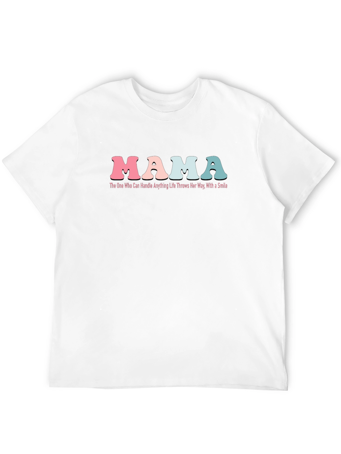 Retro Mama T-Shirt - Handle Anything With a Smile!