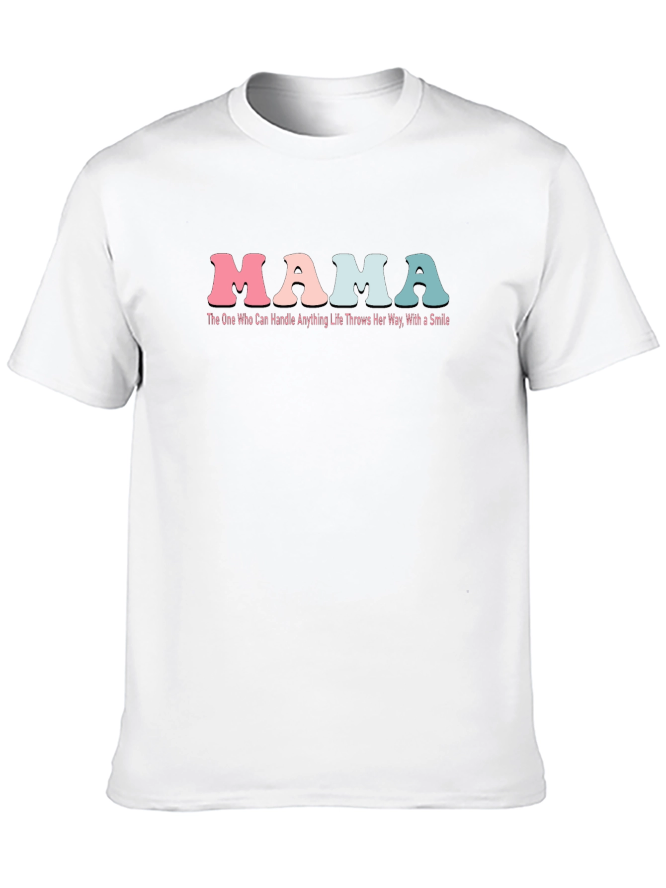 Retro Mama T-Shirt - Handle Anything With a Smile!