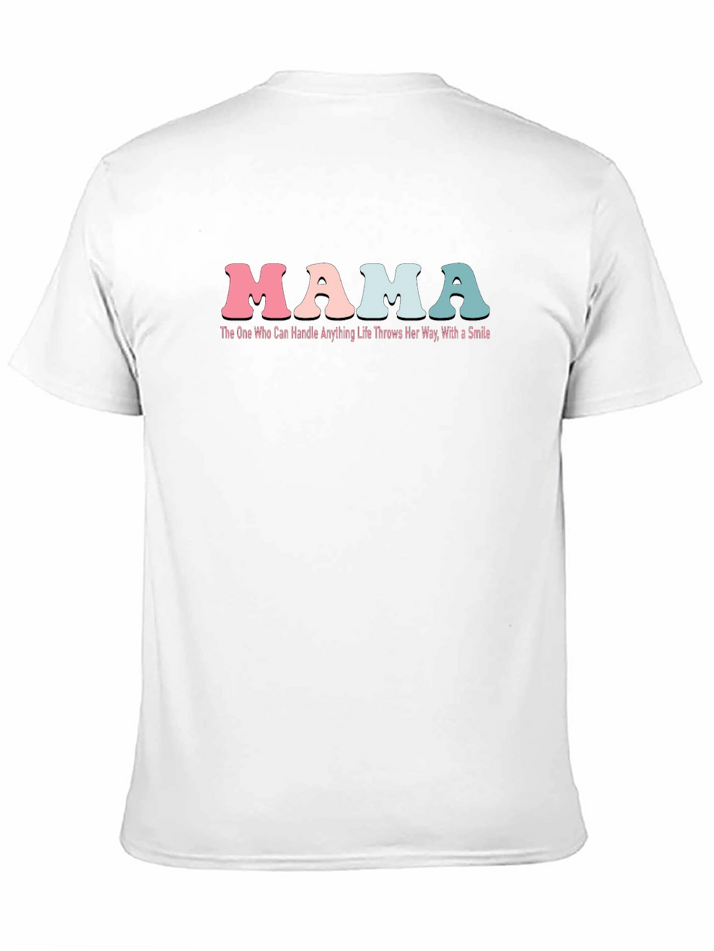 Retro Mama T-Shirt - Handle Anything With a Smile!