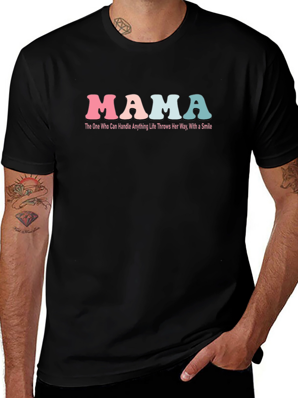 Retro Mama T-Shirt - Handle Anything With a Smile!