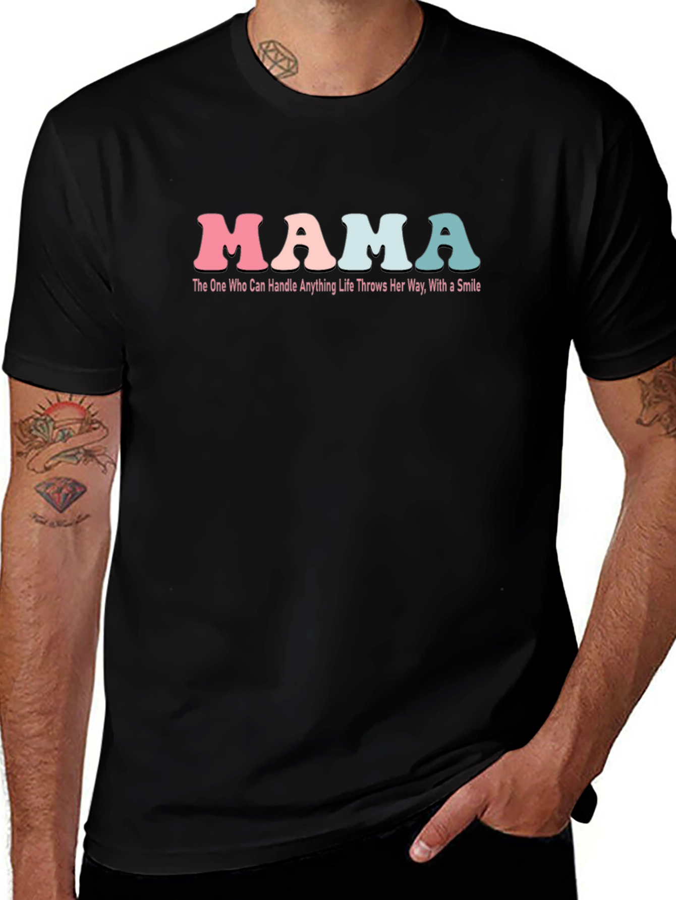 Retro Mama T-Shirt - Handle Anything With a Smile!