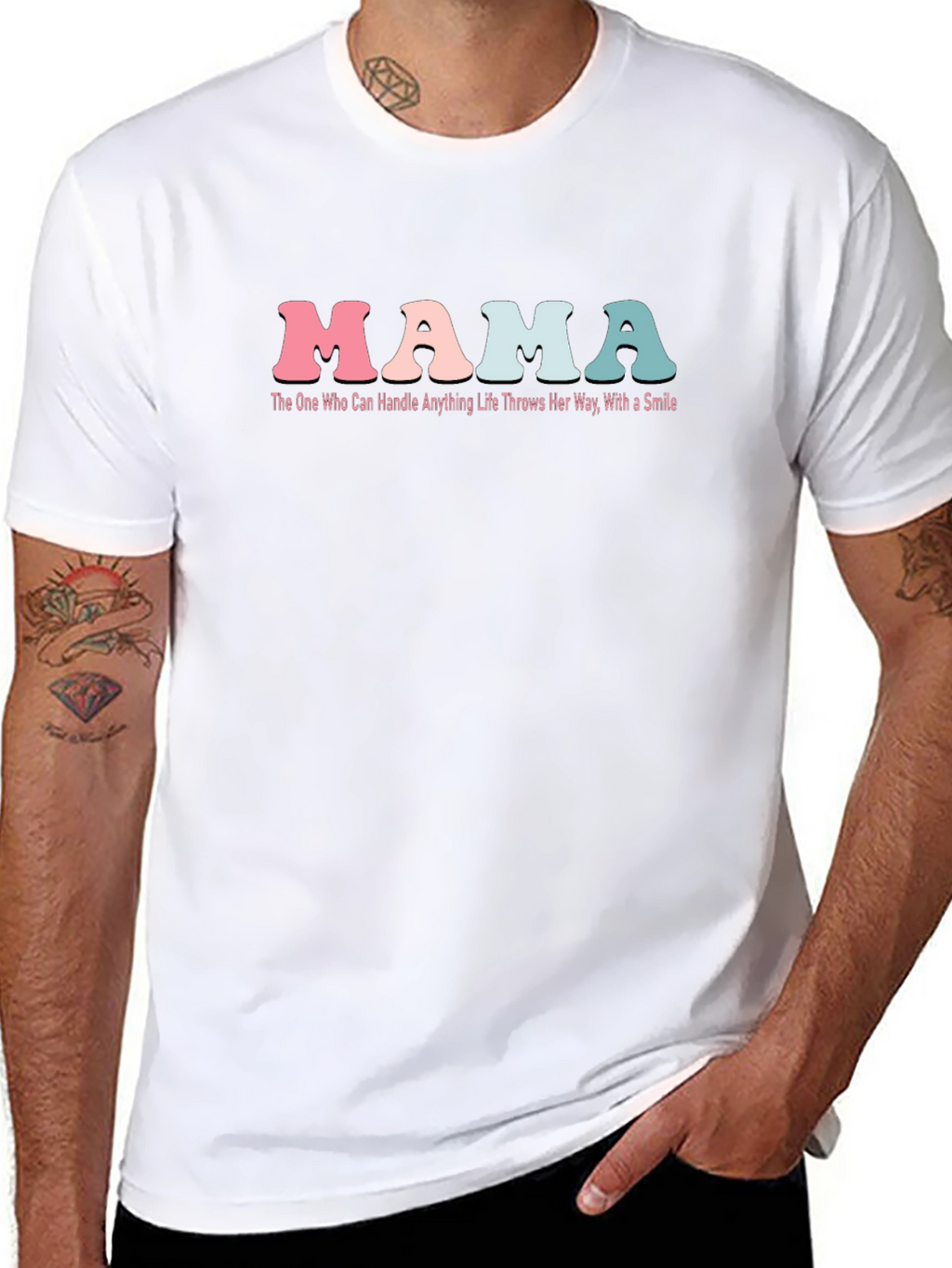 Retro Mama T-Shirt - Handle Anything With a Smile!