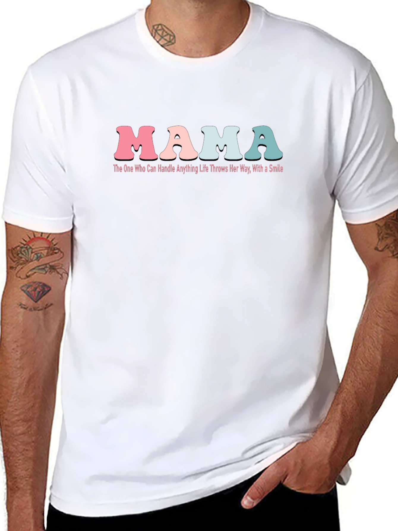 Retro Mama T-Shirt - Handle Anything With a Smile!