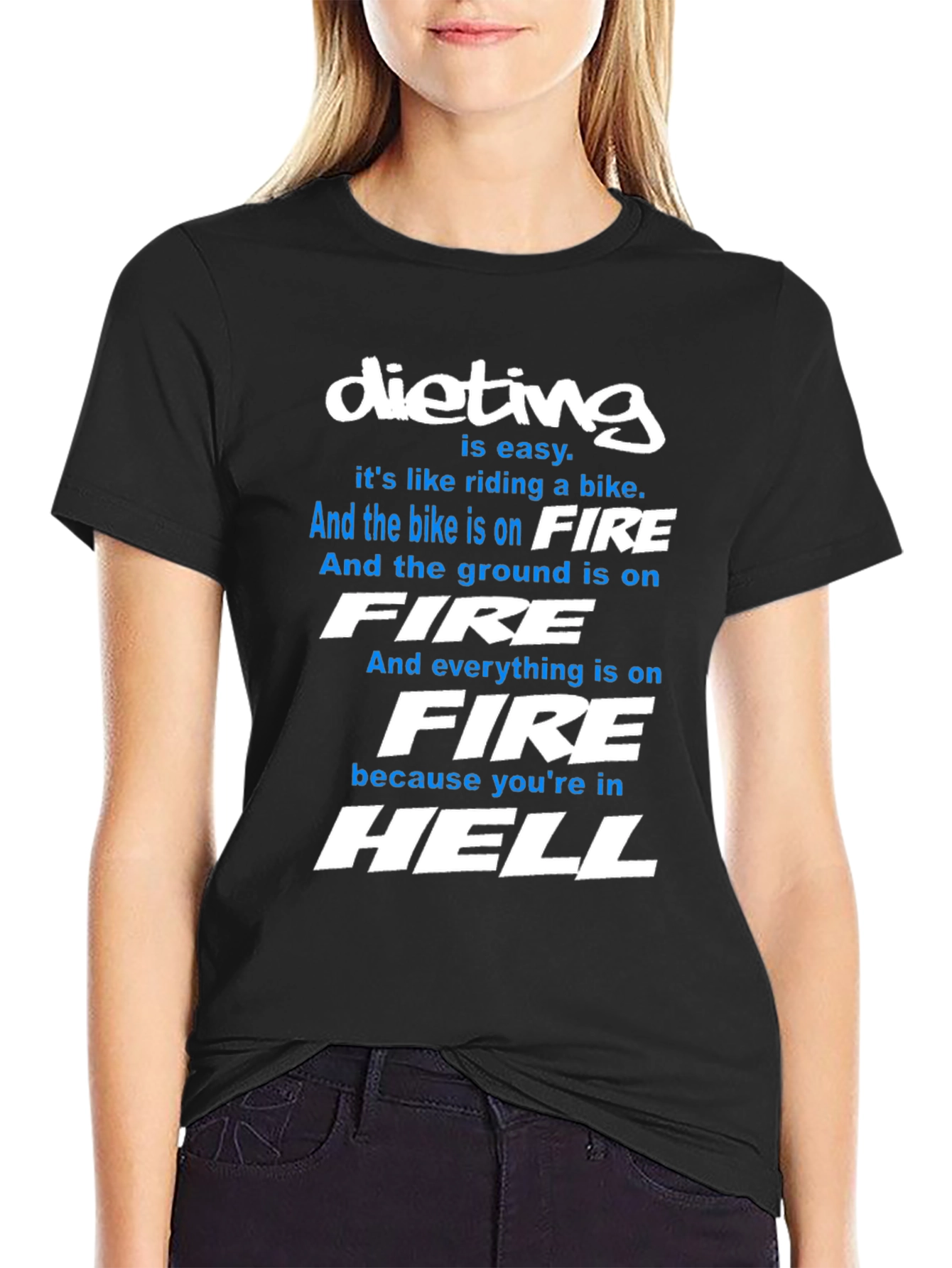 Dieting Is Hell T-Shirt