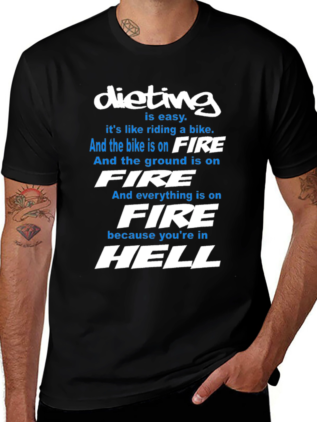 Dieting Is Hell T-Shirt