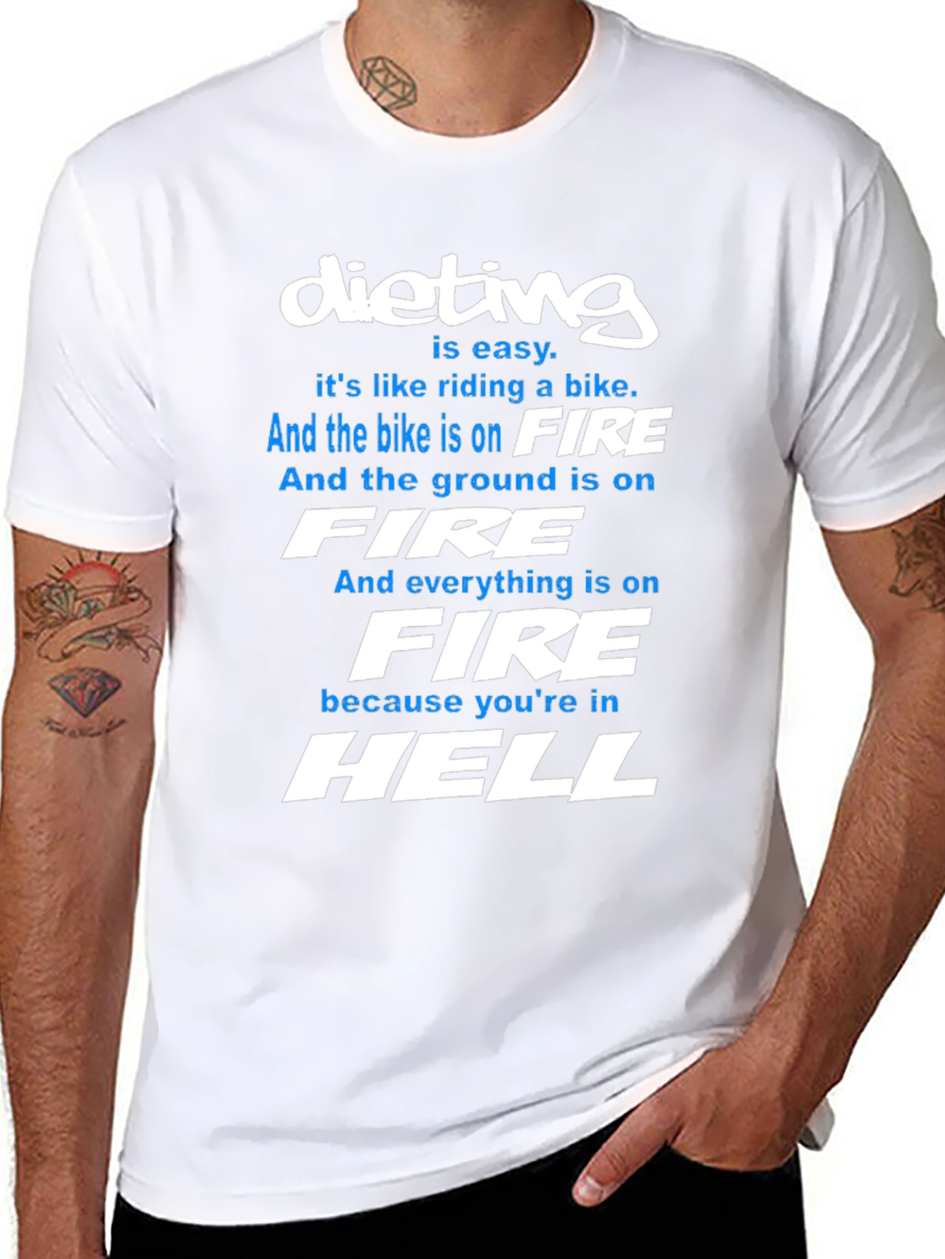 Dieting Is Hell T-Shirt