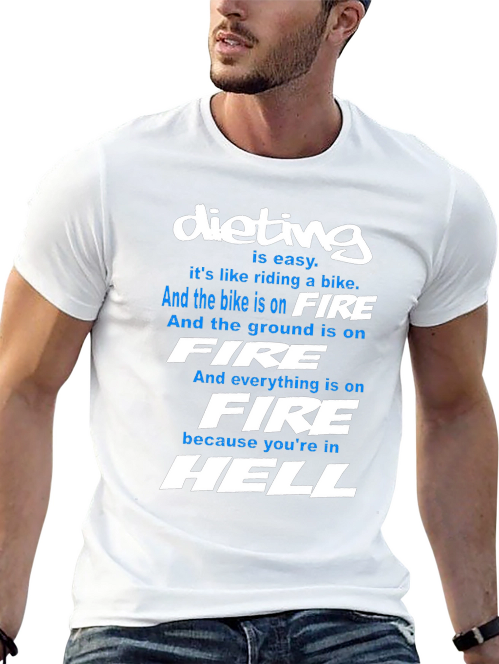 Dieting Is Hell T-Shirt
