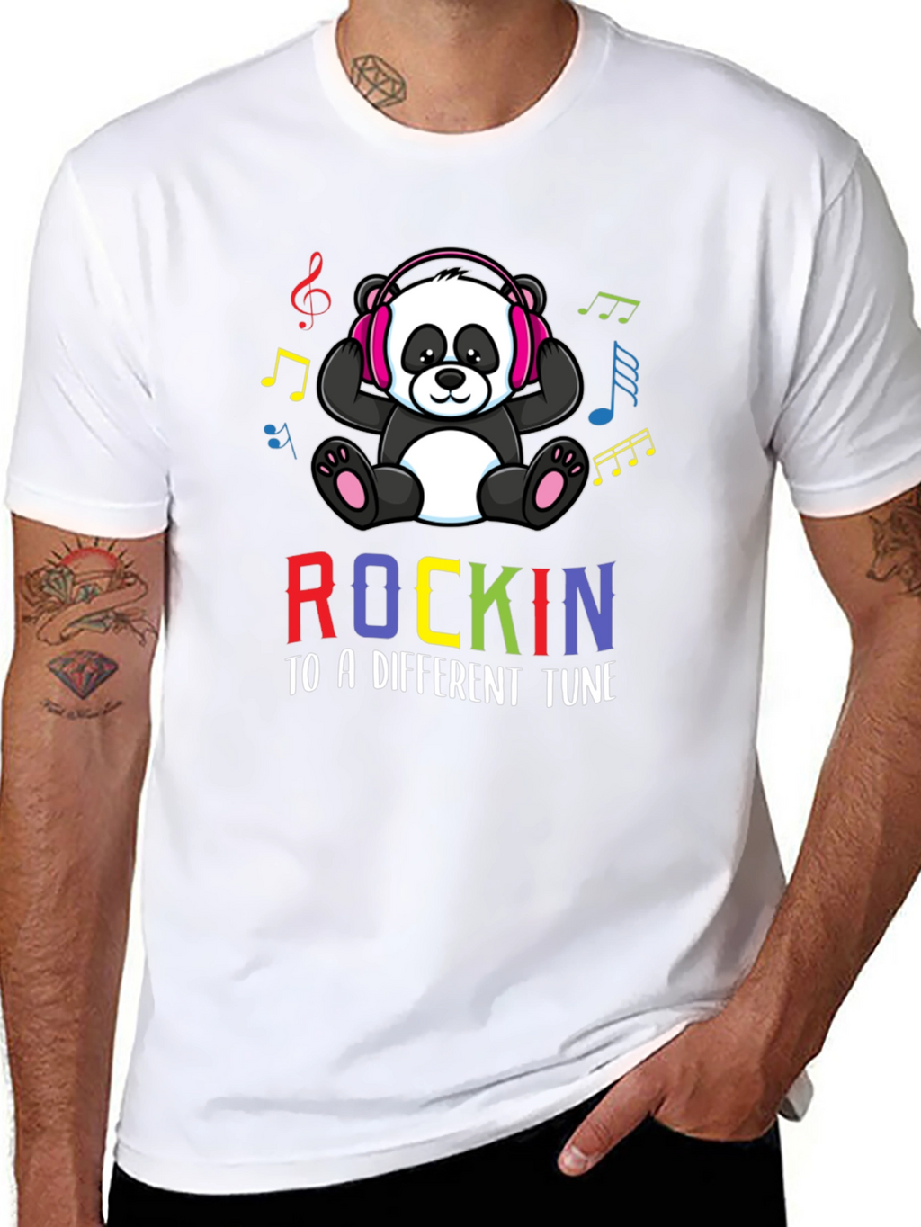 Rockin Panda Music T-Shirt