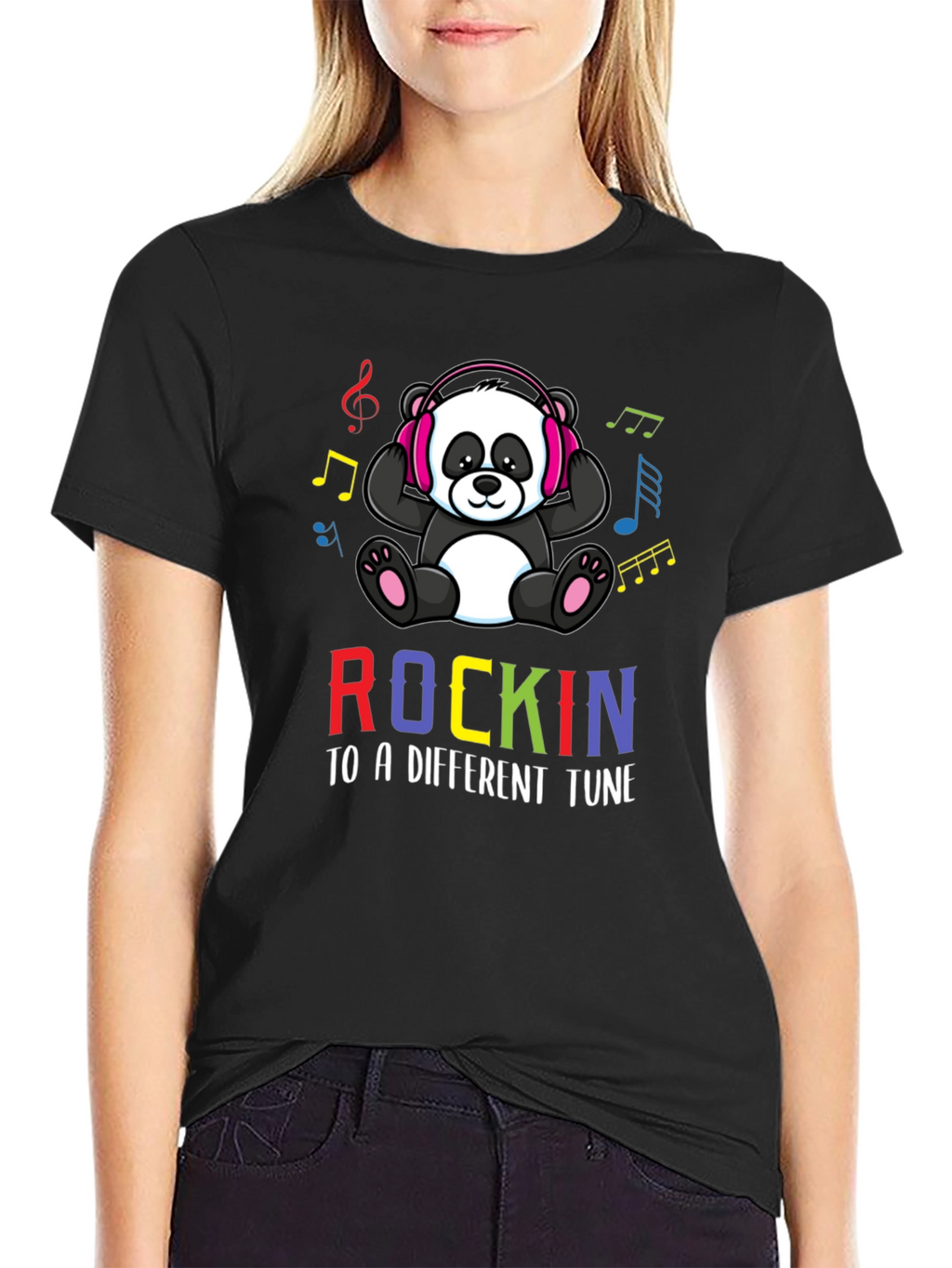 Rockin Panda Music T-Shirt
