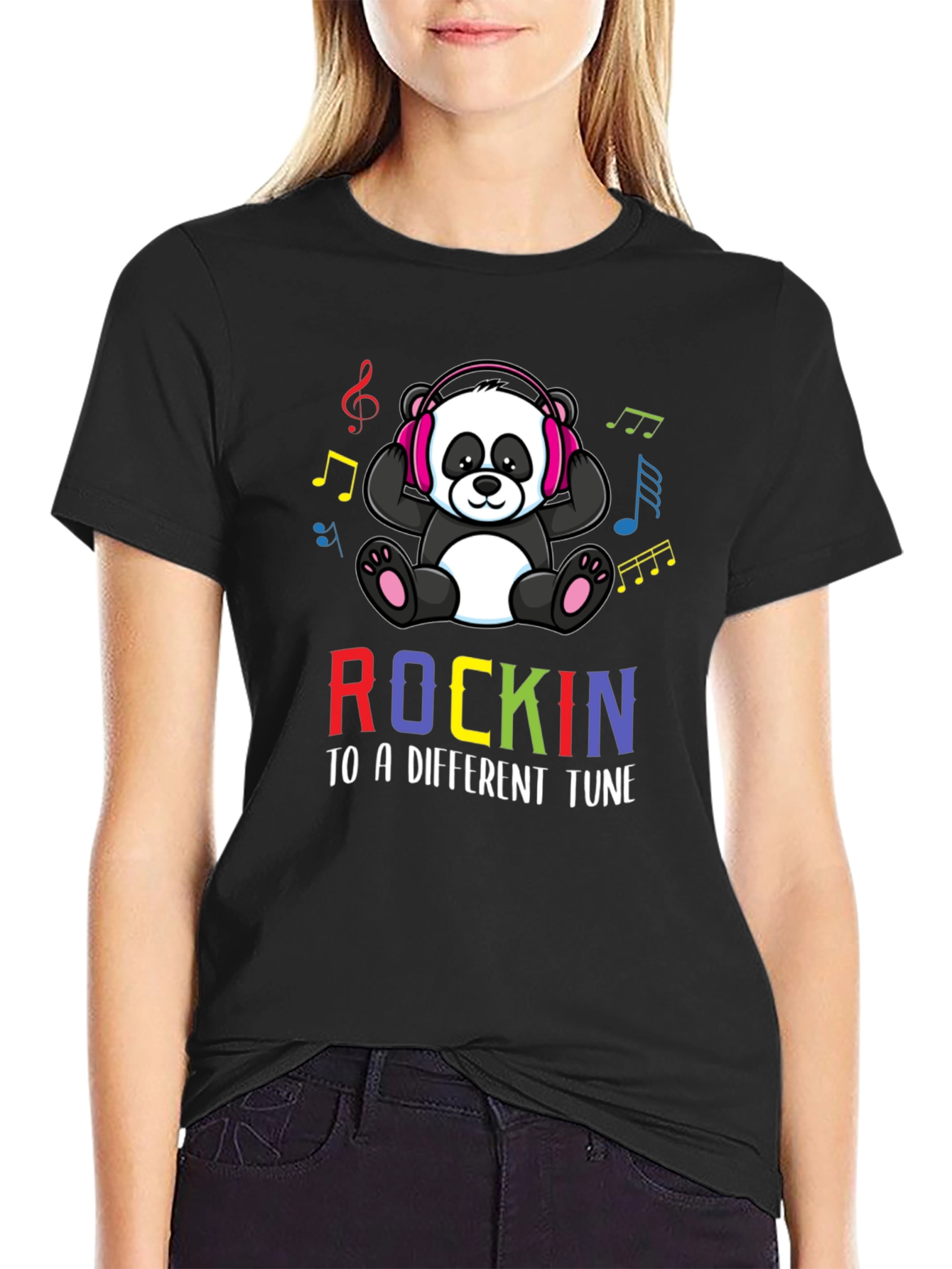 Rockin Panda Music T-Shirt