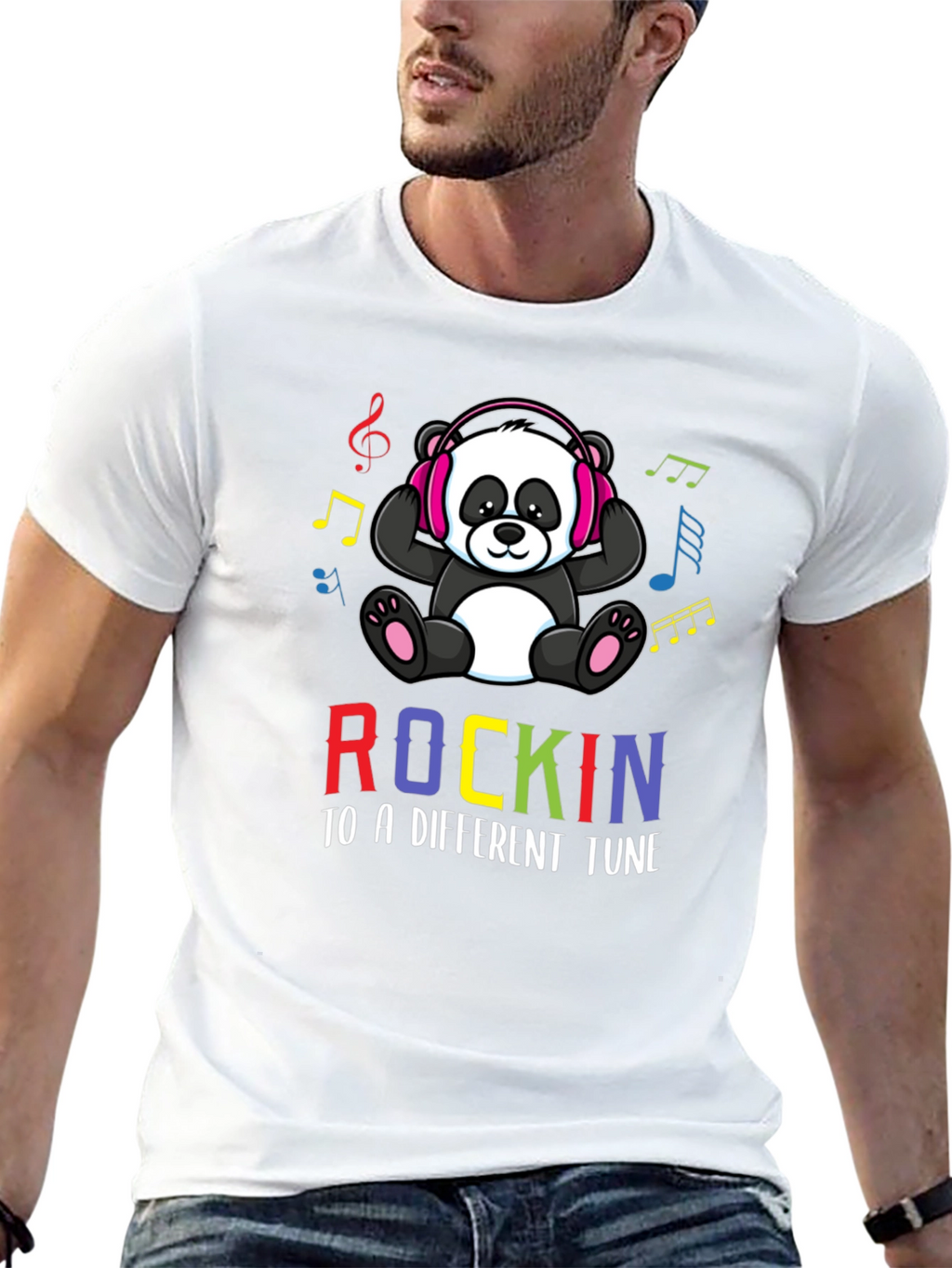 Rockin Panda Music T-Shirt