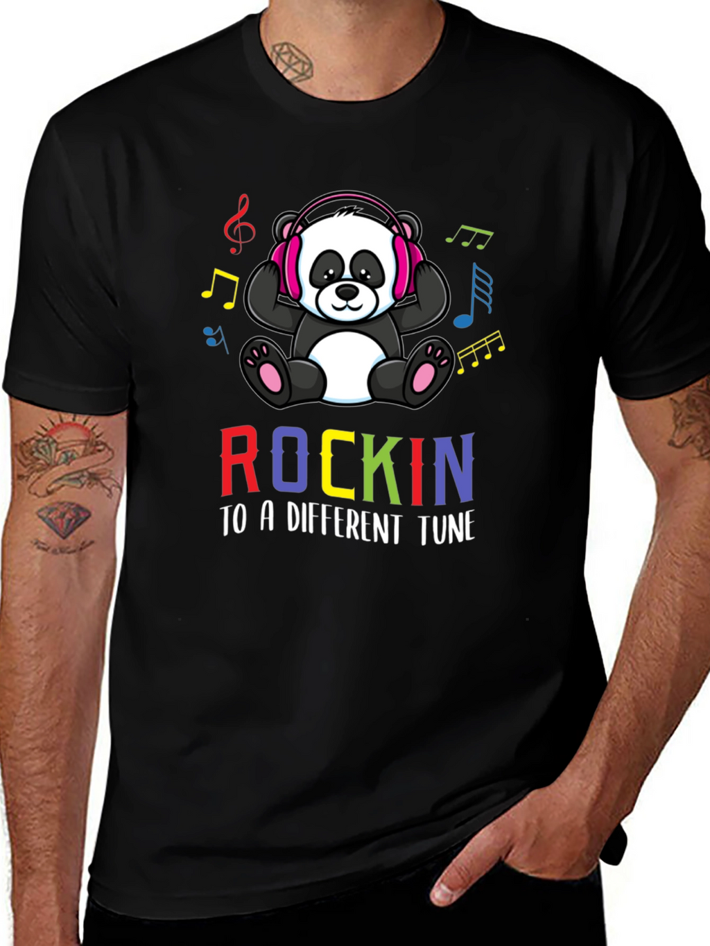 Rockin Panda Music T-Shirt