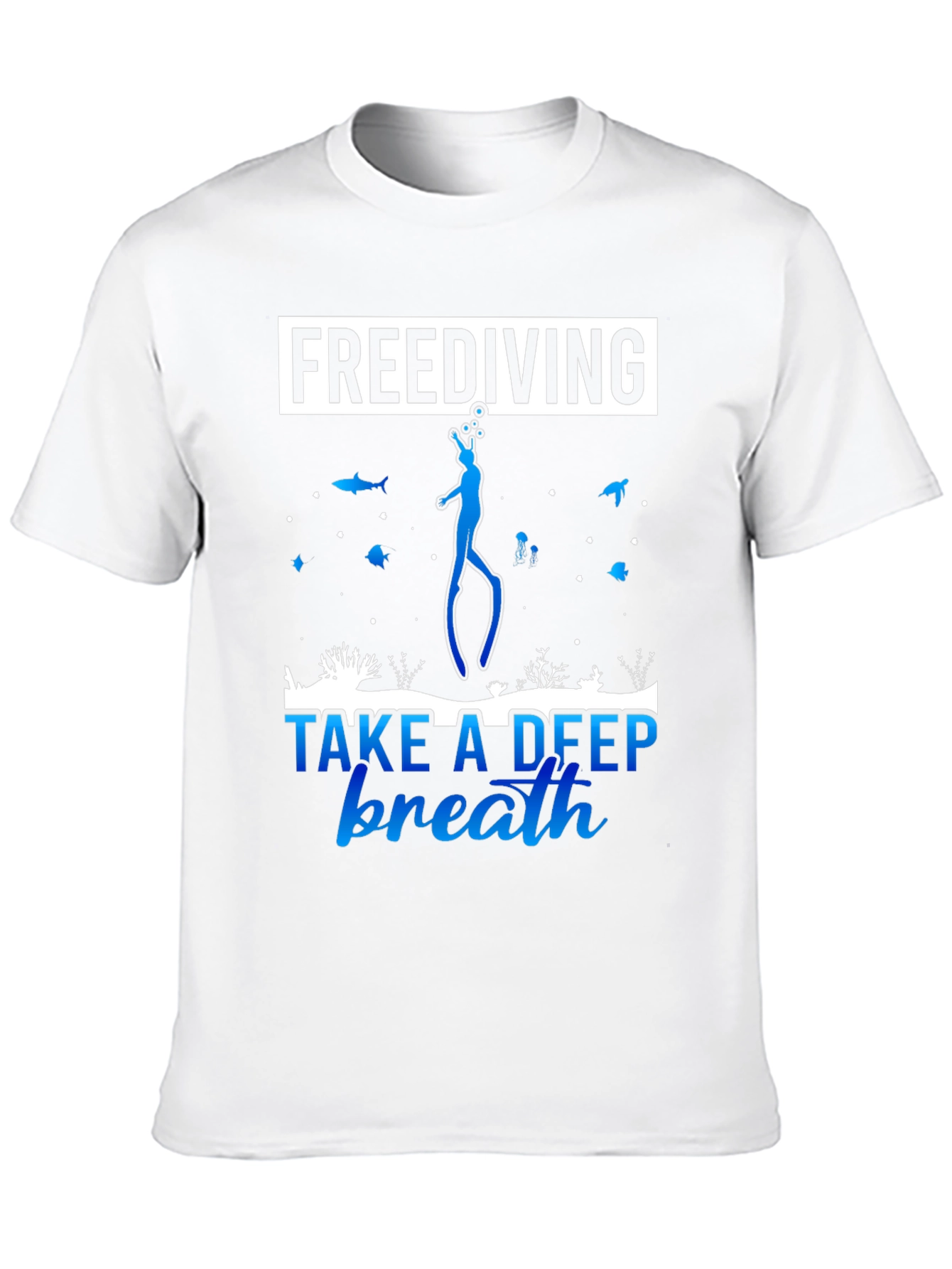 Freediving Take A Deep Breath T-Shirt