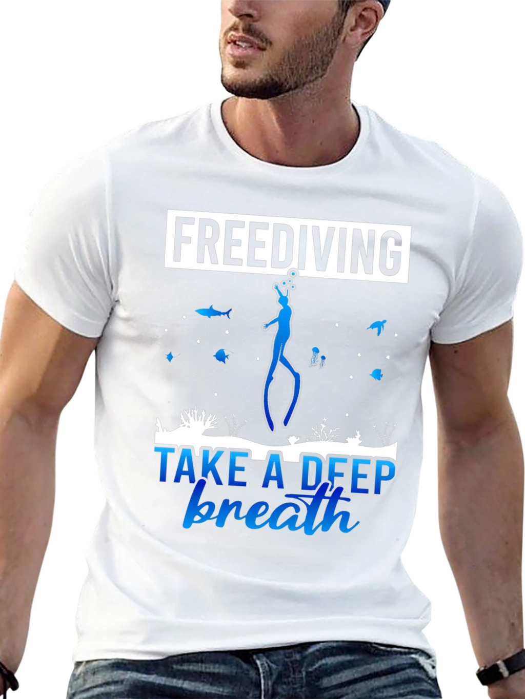 Freediving Take A Deep Breath T-Shirt