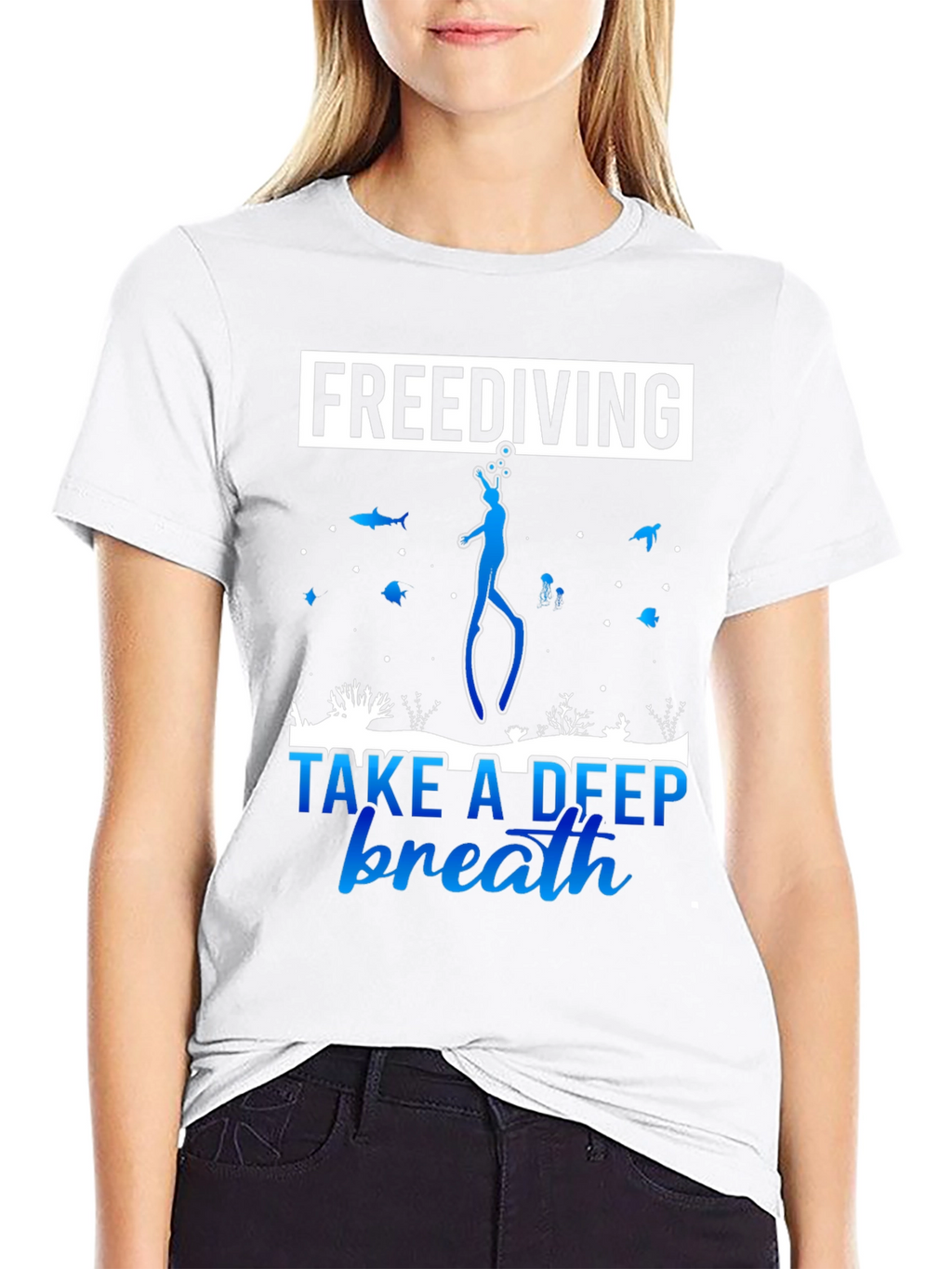 Freediving Take A Deep Breath T-Shirt