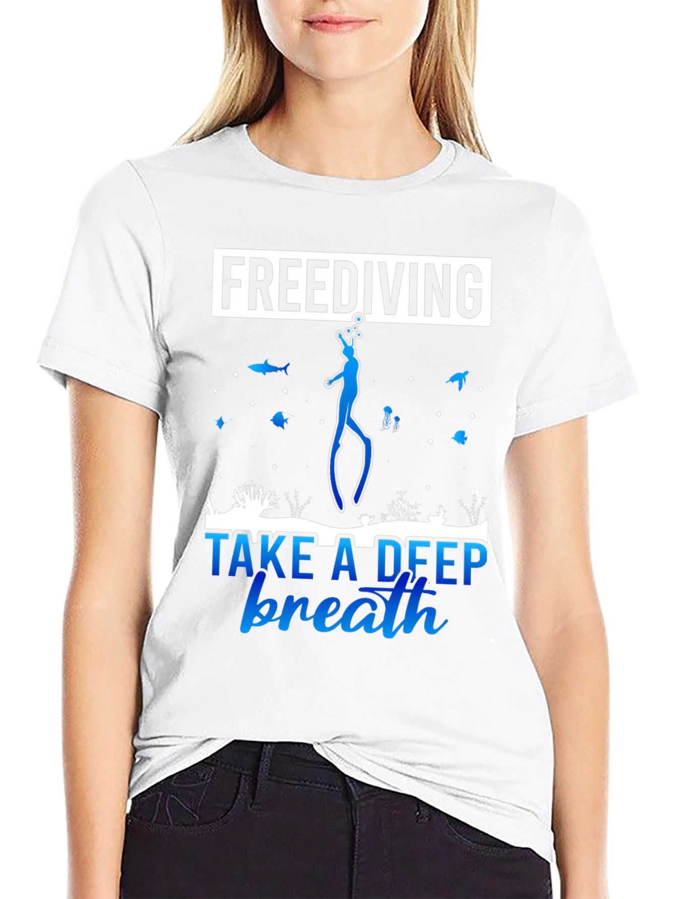 Freediving Take A Deep Breath T-Shirt