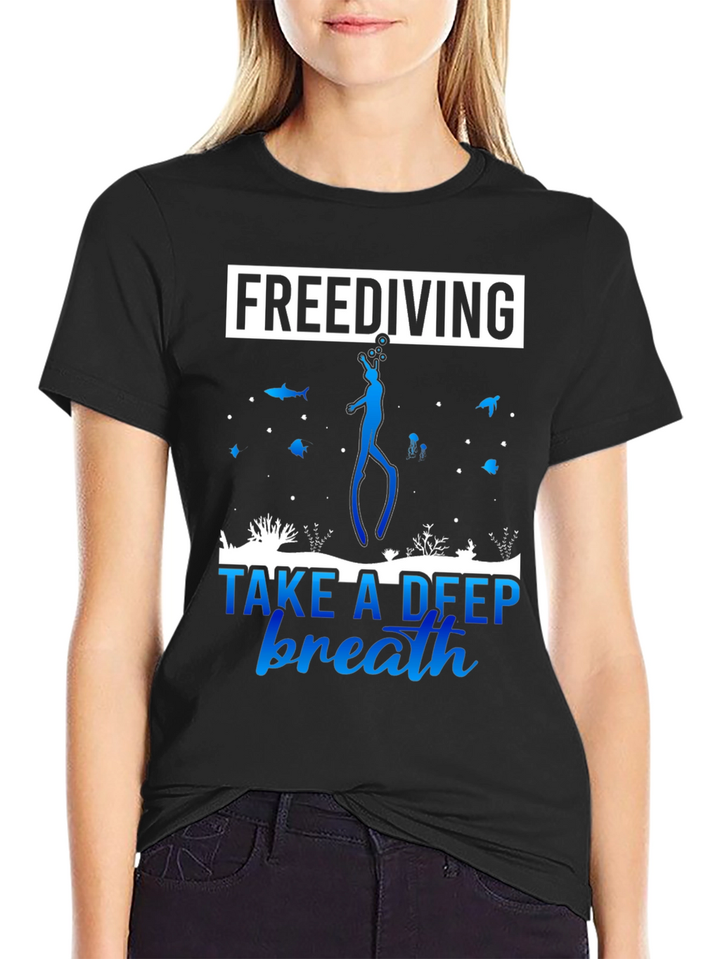 Freediving Take A Deep Breath T-Shirt
