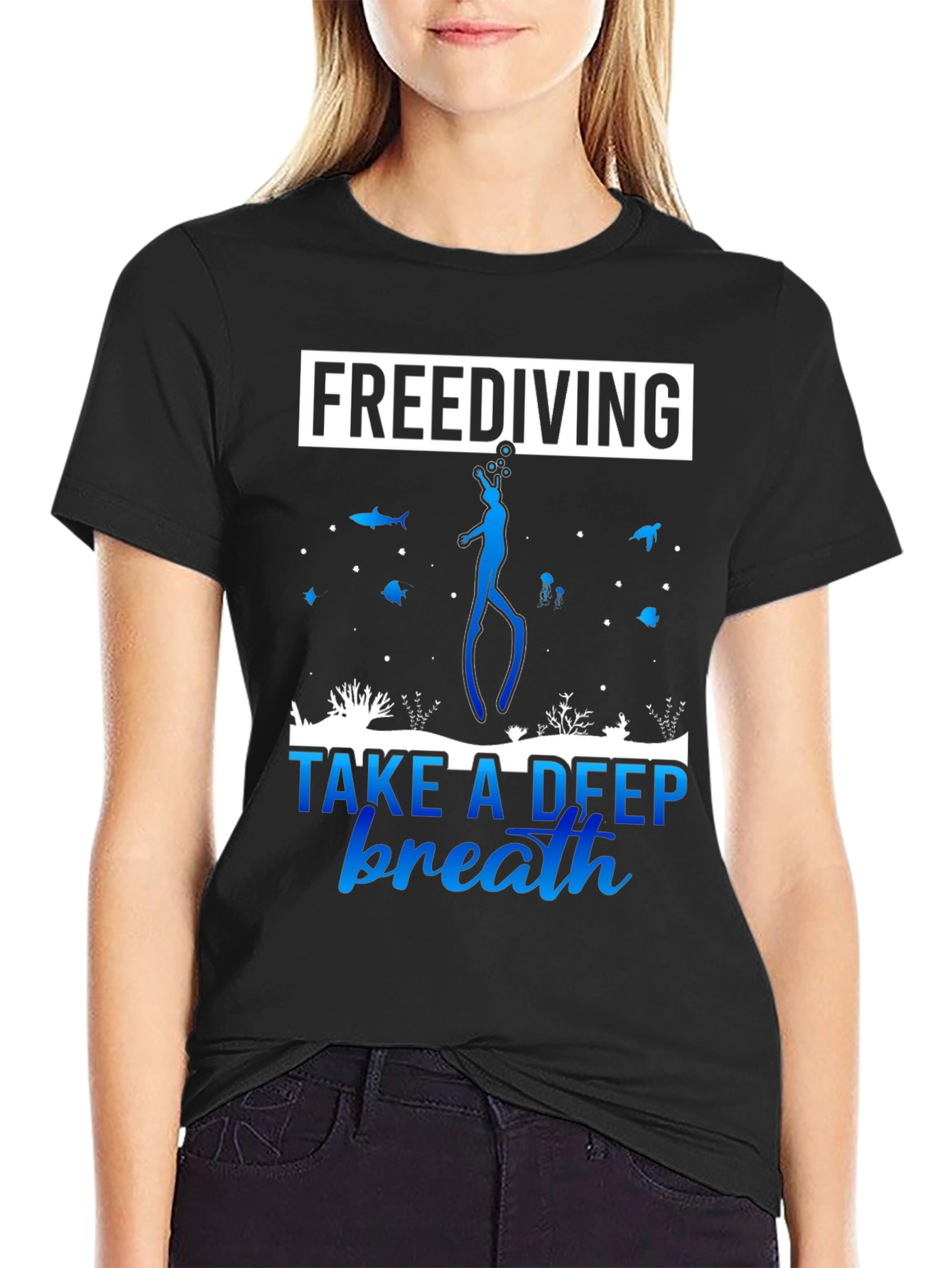 Freediving Take A Deep Breath T-Shirt
