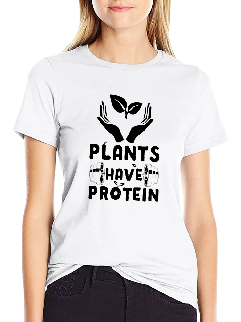 Plants Have Protein Graphic Tee