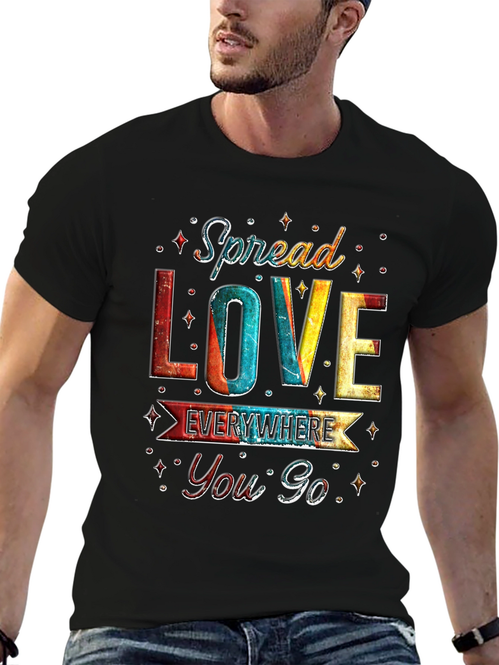 Spread Love Everywhere Graphic Tee