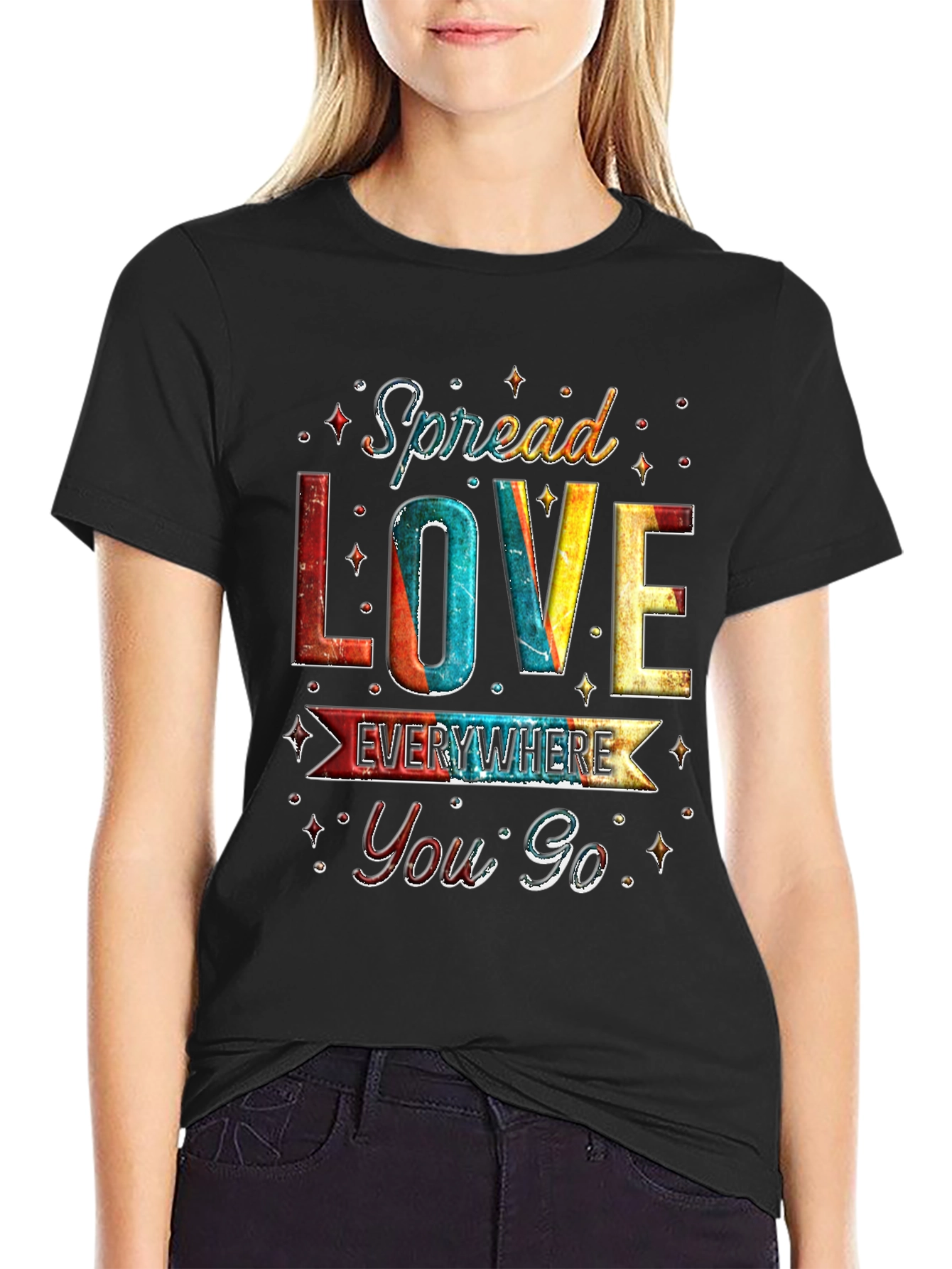 Spread Love Everywhere Graphic Tee