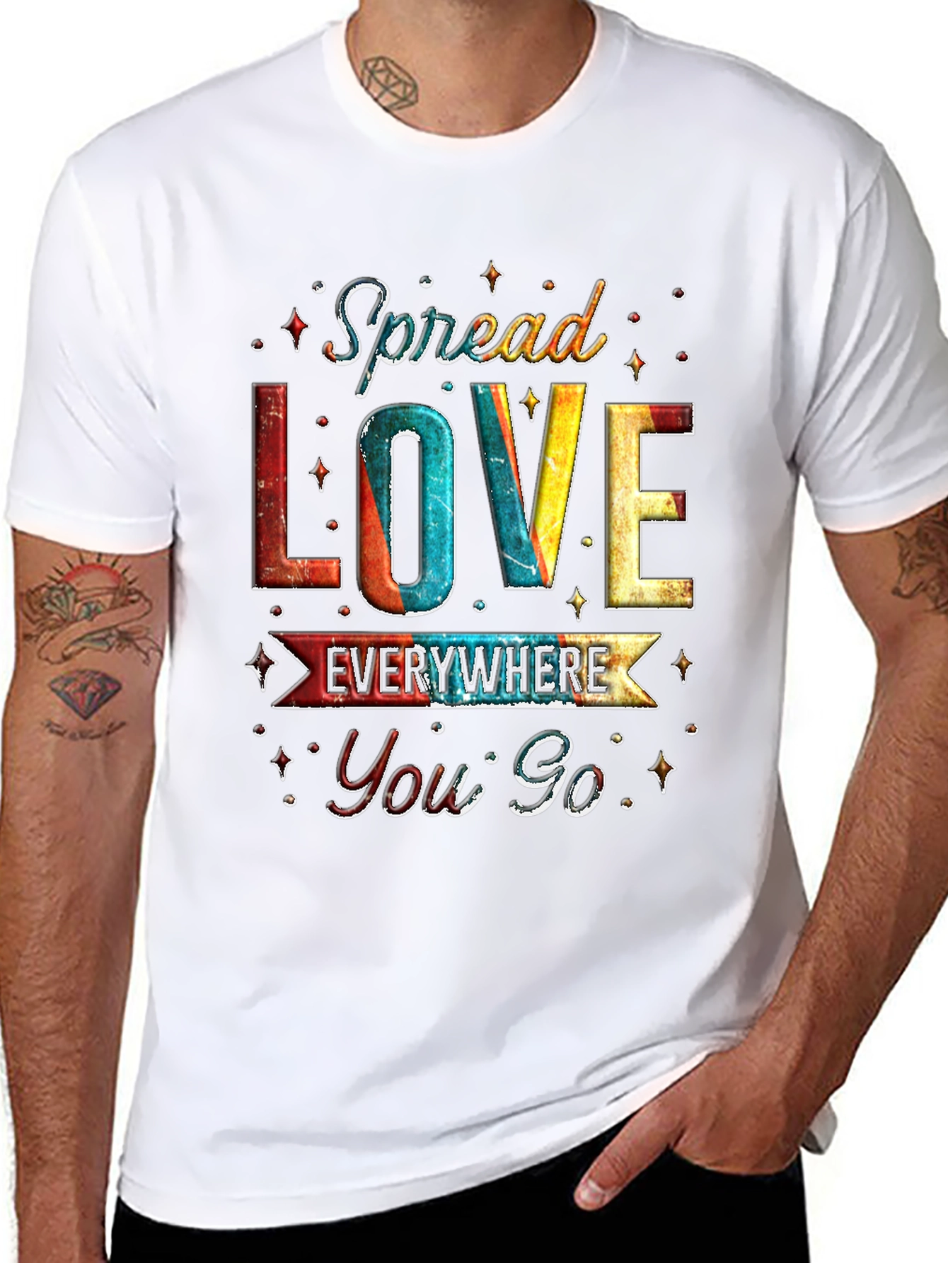 Spread Love Everywhere Graphic Tee
