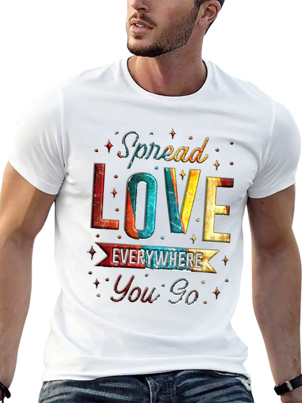 Spread Love Everywhere Graphic Tee