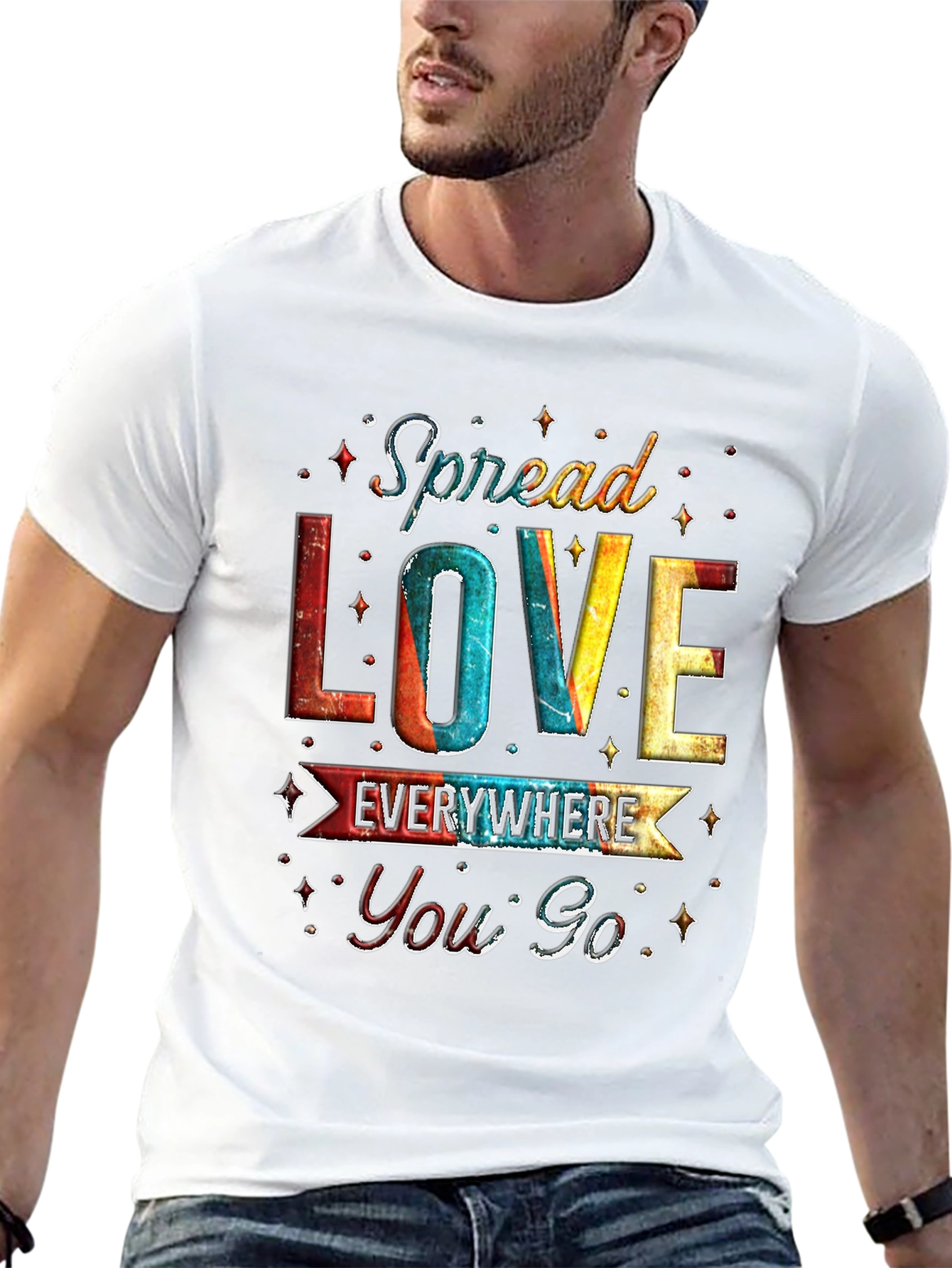 Spread Love Everywhere Graphic Tee