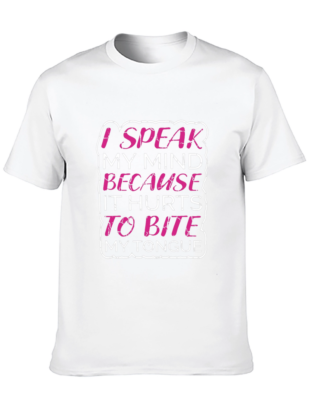 Speak My Mind Graphic Tee - Black