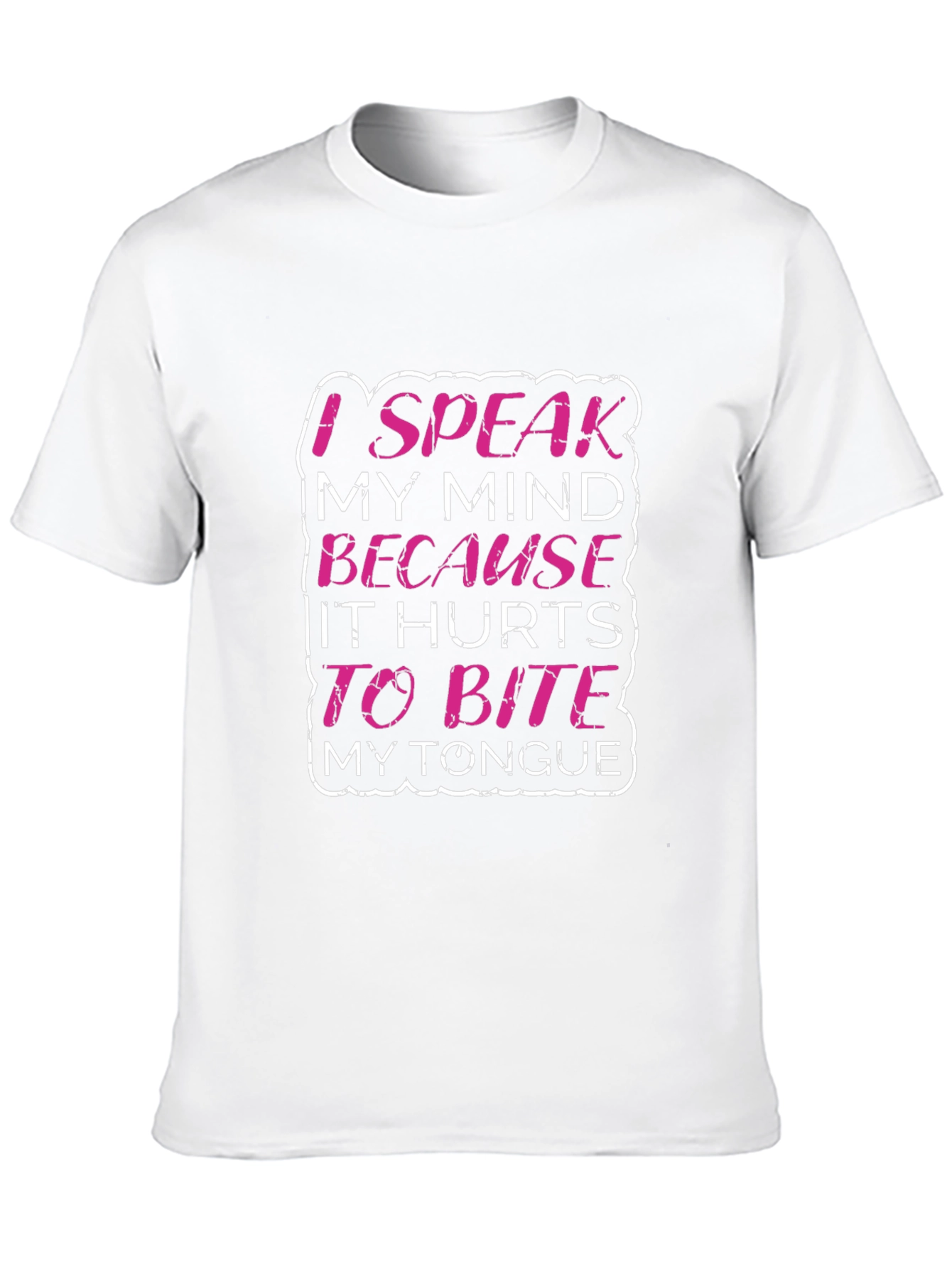 Speak My Mind Graphic Tee - Black
