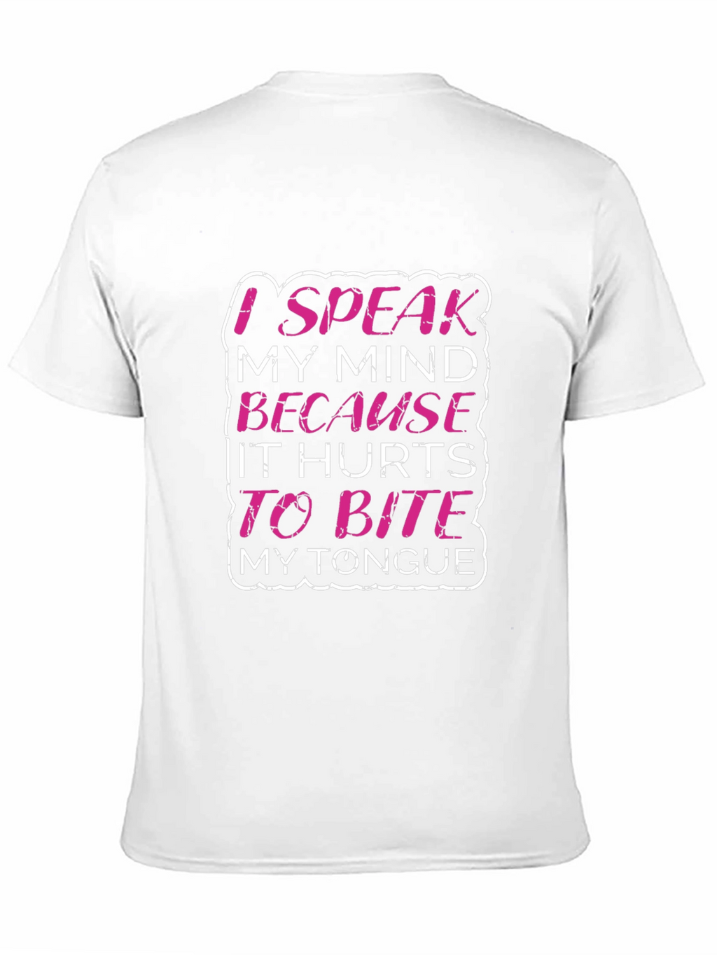 Speak My Mind Graphic Tee - Black