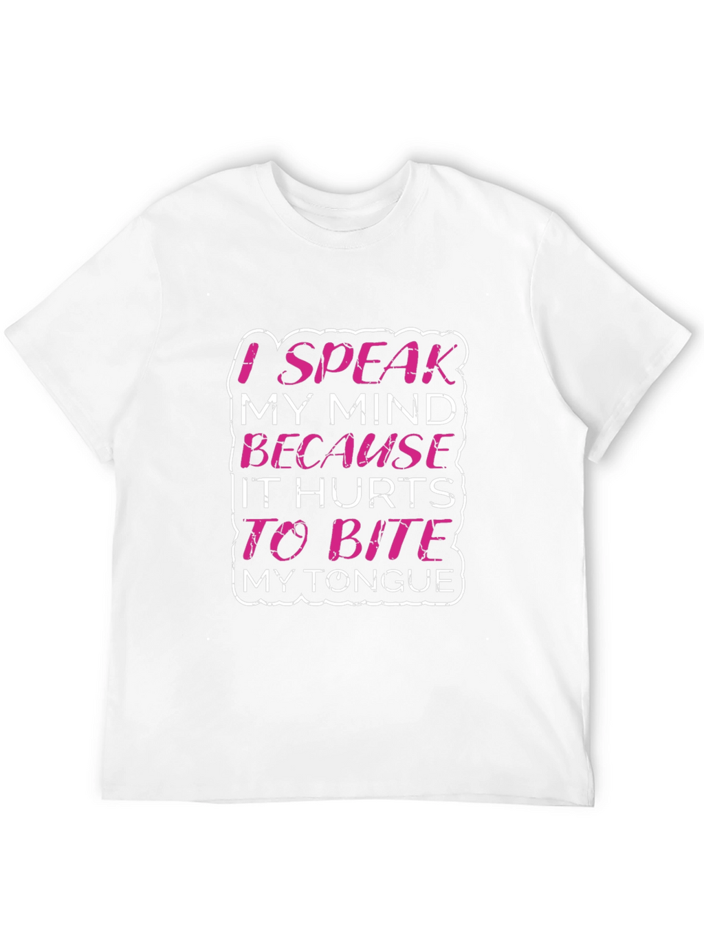 Speak My Mind Graphic Tee - Black