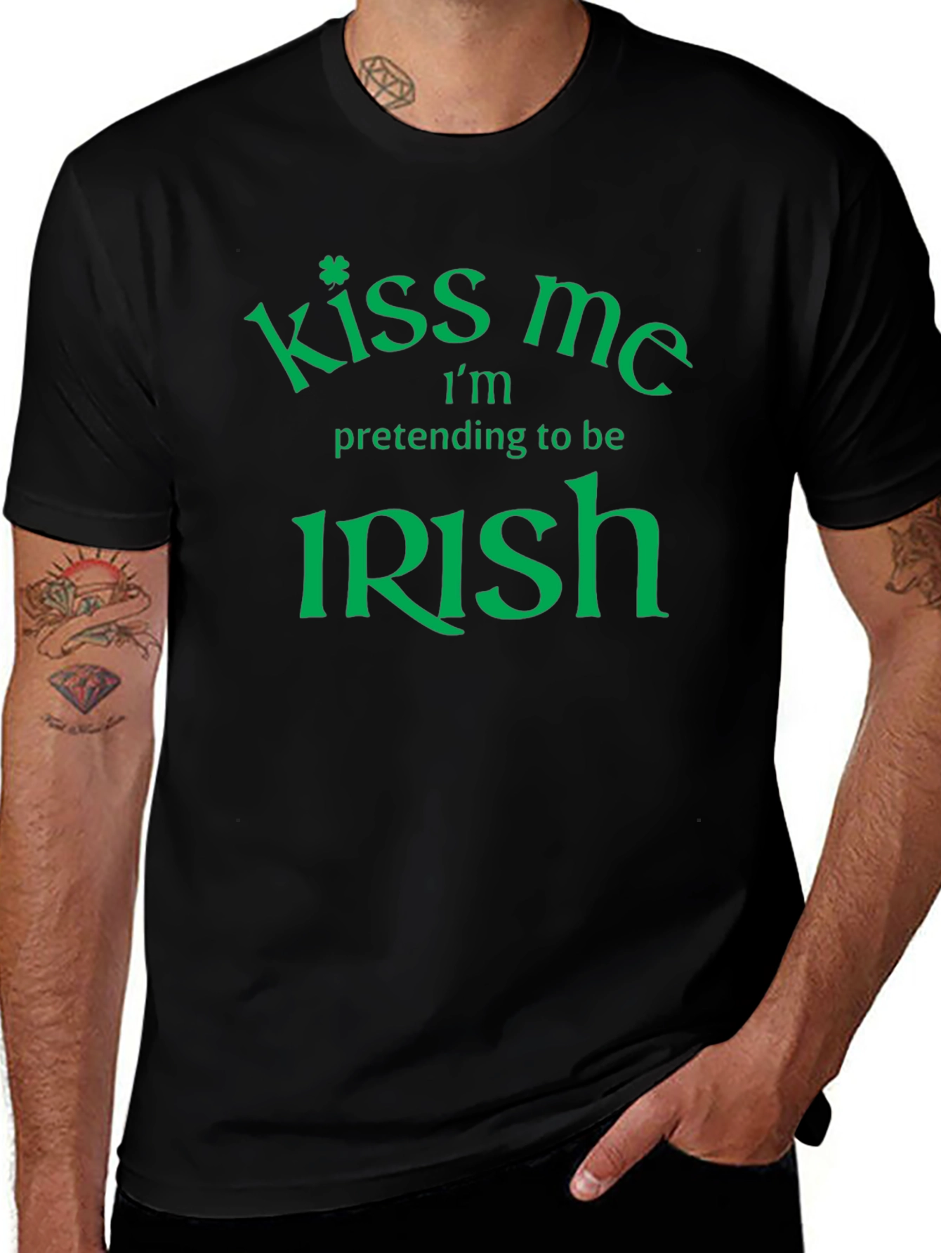 Kiss Me Im Pretending To Be Irish St. Patricks Day T-Shirt