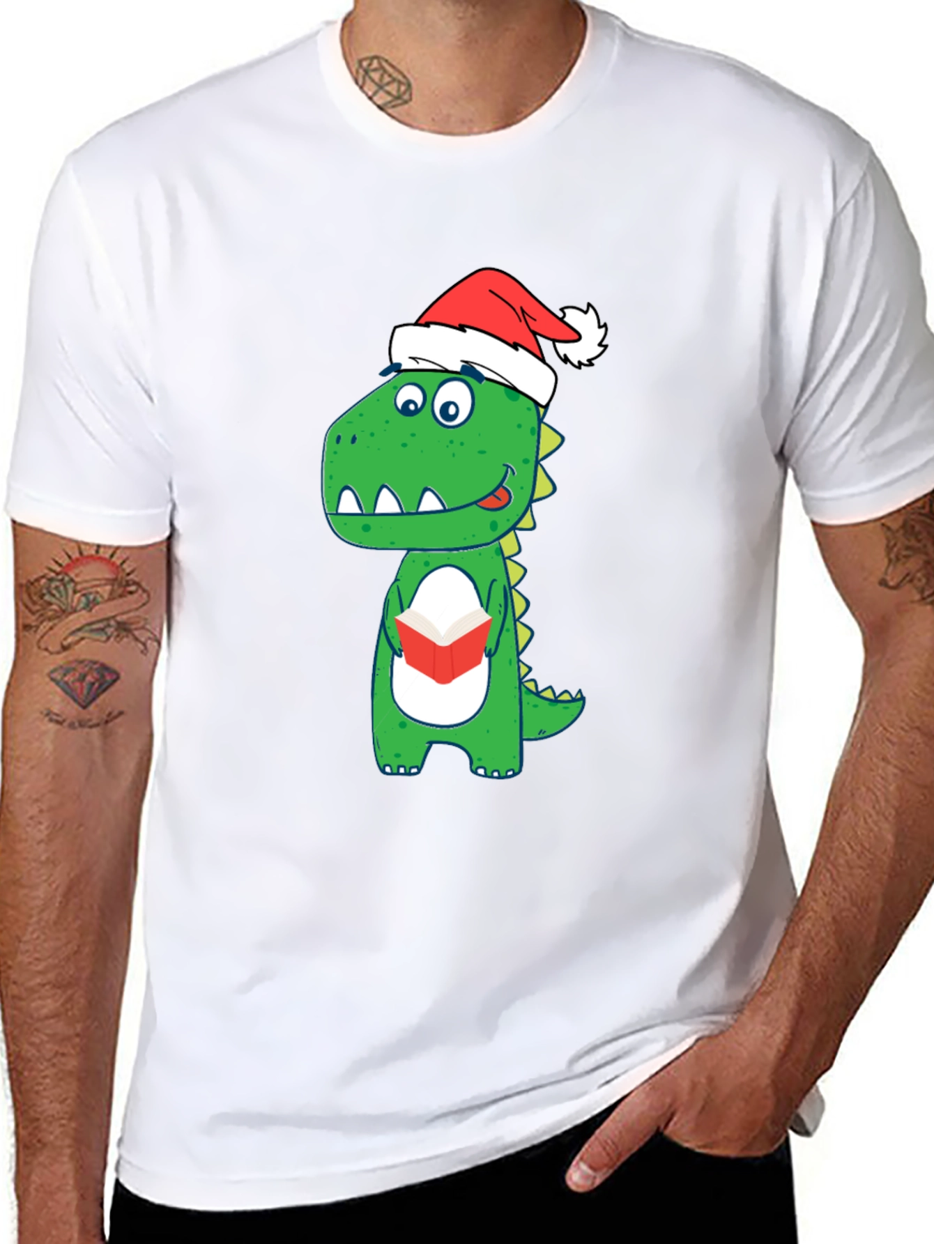 Festive Dino T-Shirt