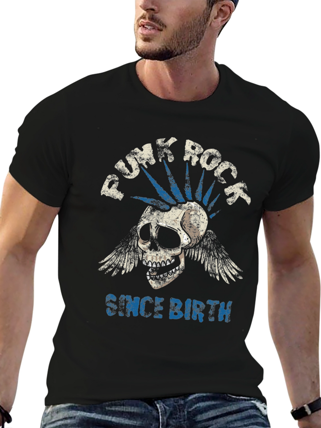 Punk Rock Since Birth Graphic Tee