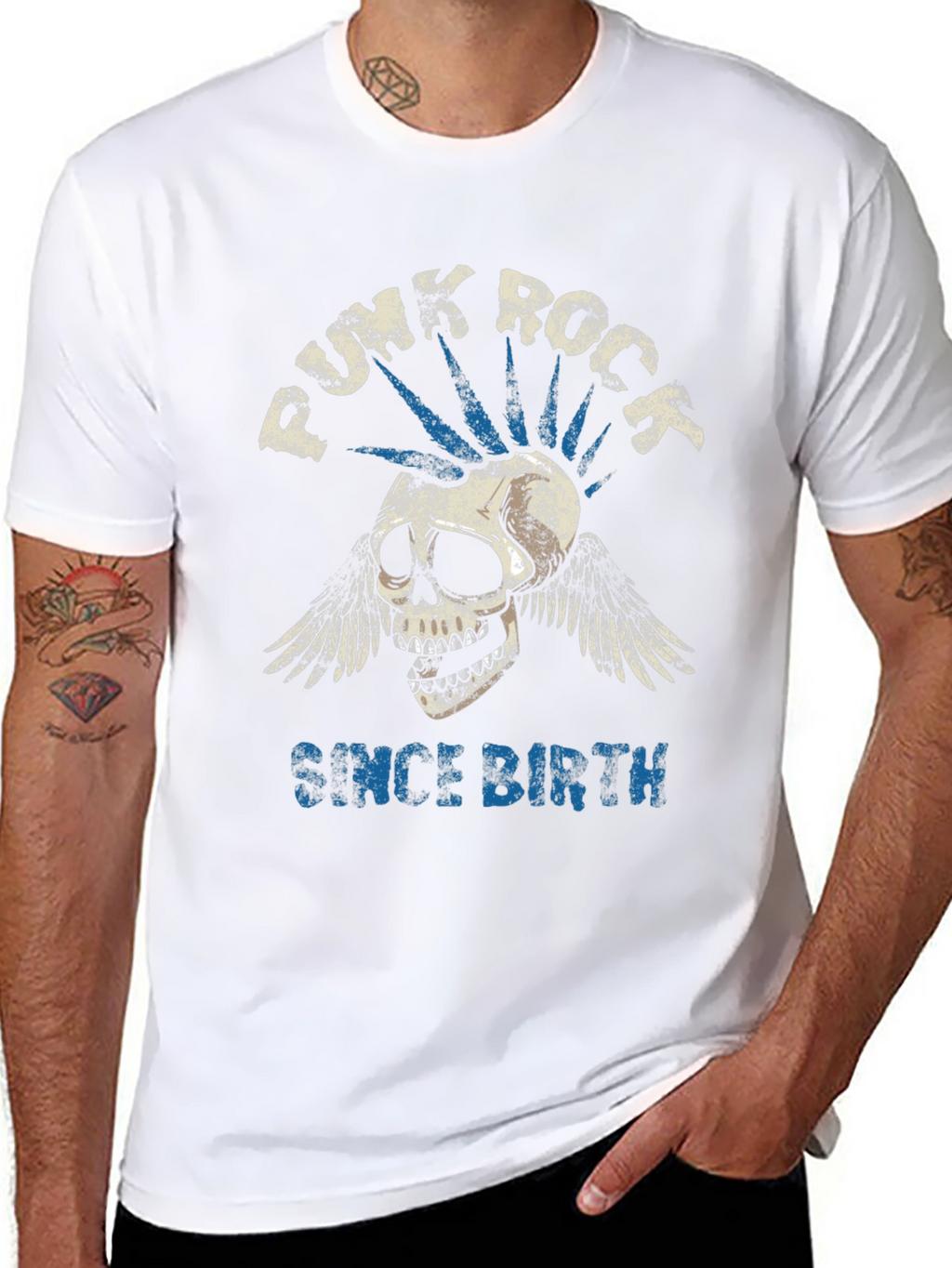 Punk Rock Since Birth Graphic Tee