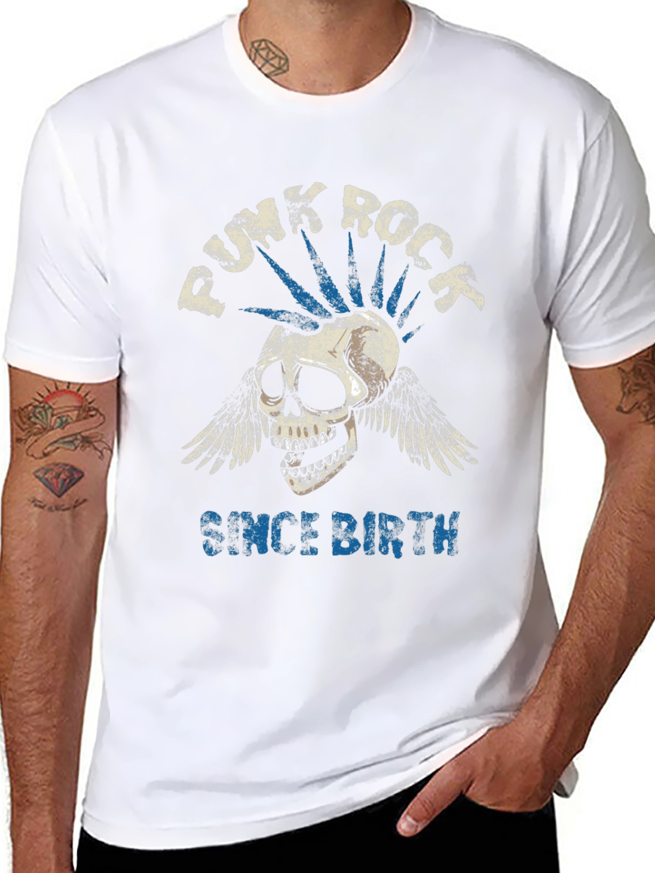 Punk Rock Since Birth Graphic Tee