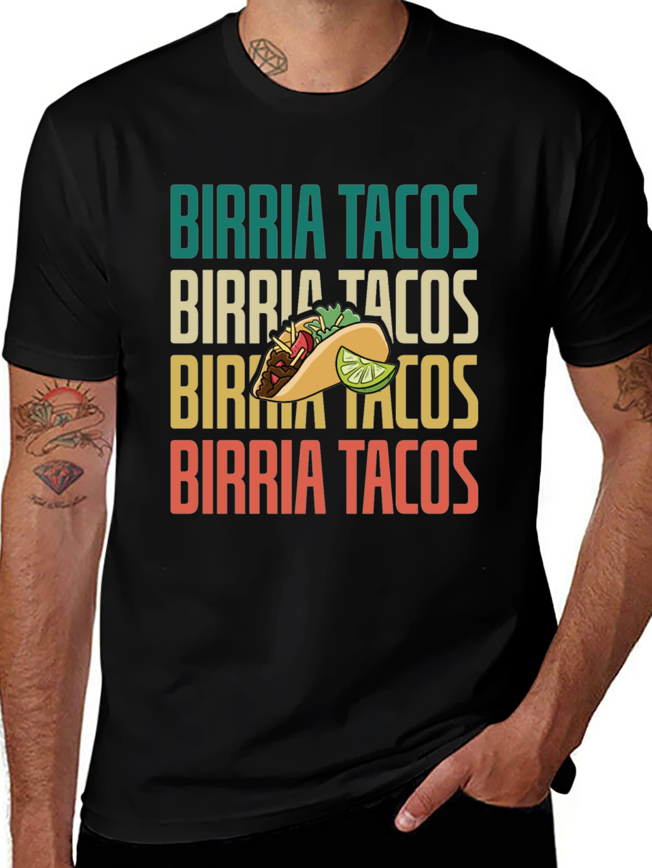 Birria Tacos Graphic T-Shirt