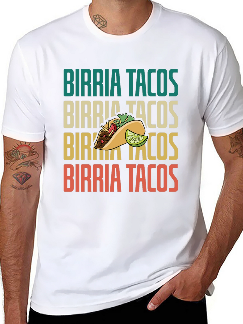 Birria Tacos Graphic T-Shirt