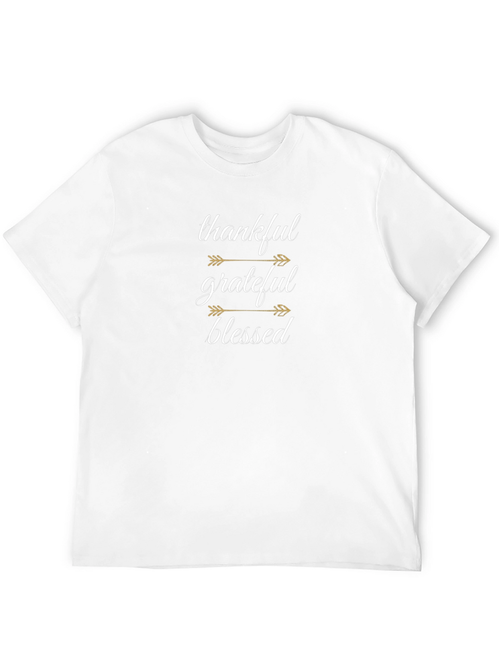 Thankful Grateful Blessed Graphic Tee