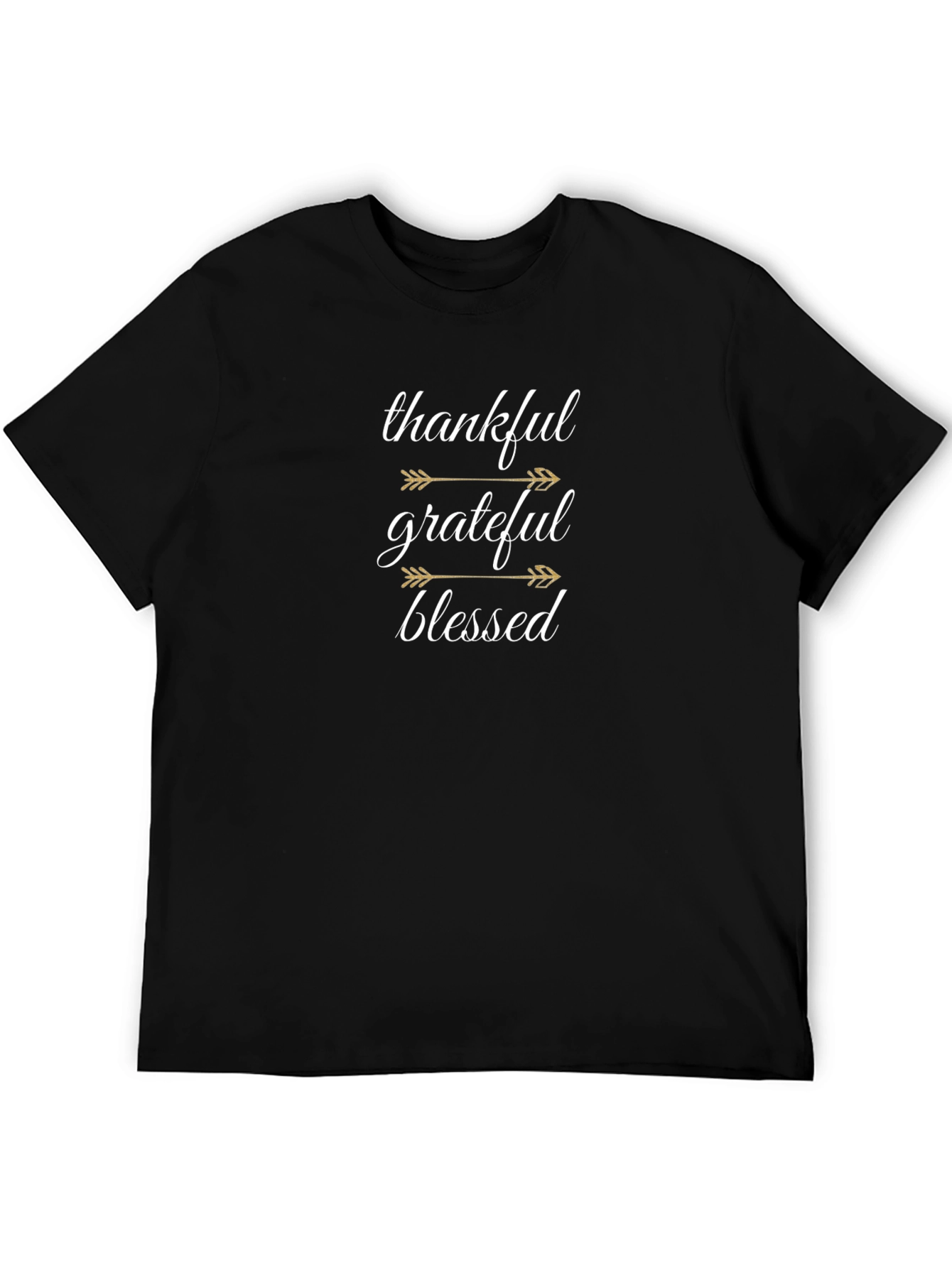 Thankful Grateful Blessed Graphic Tee