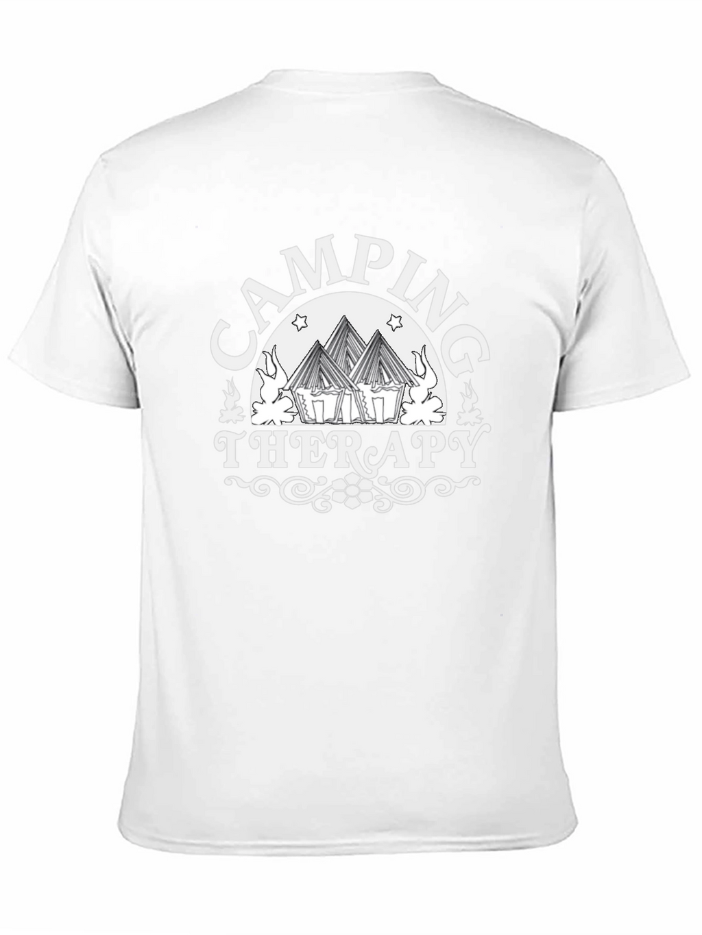 Camping Therapy Graphic Tee