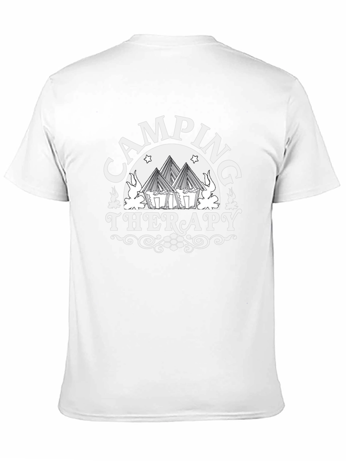 Camping Therapy Graphic Tee