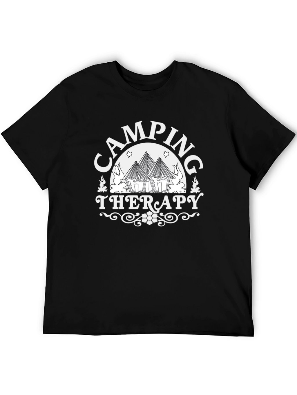 Camping Therapy Graphic Tee