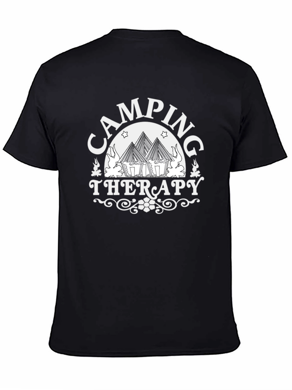 Camping Therapy Graphic Tee