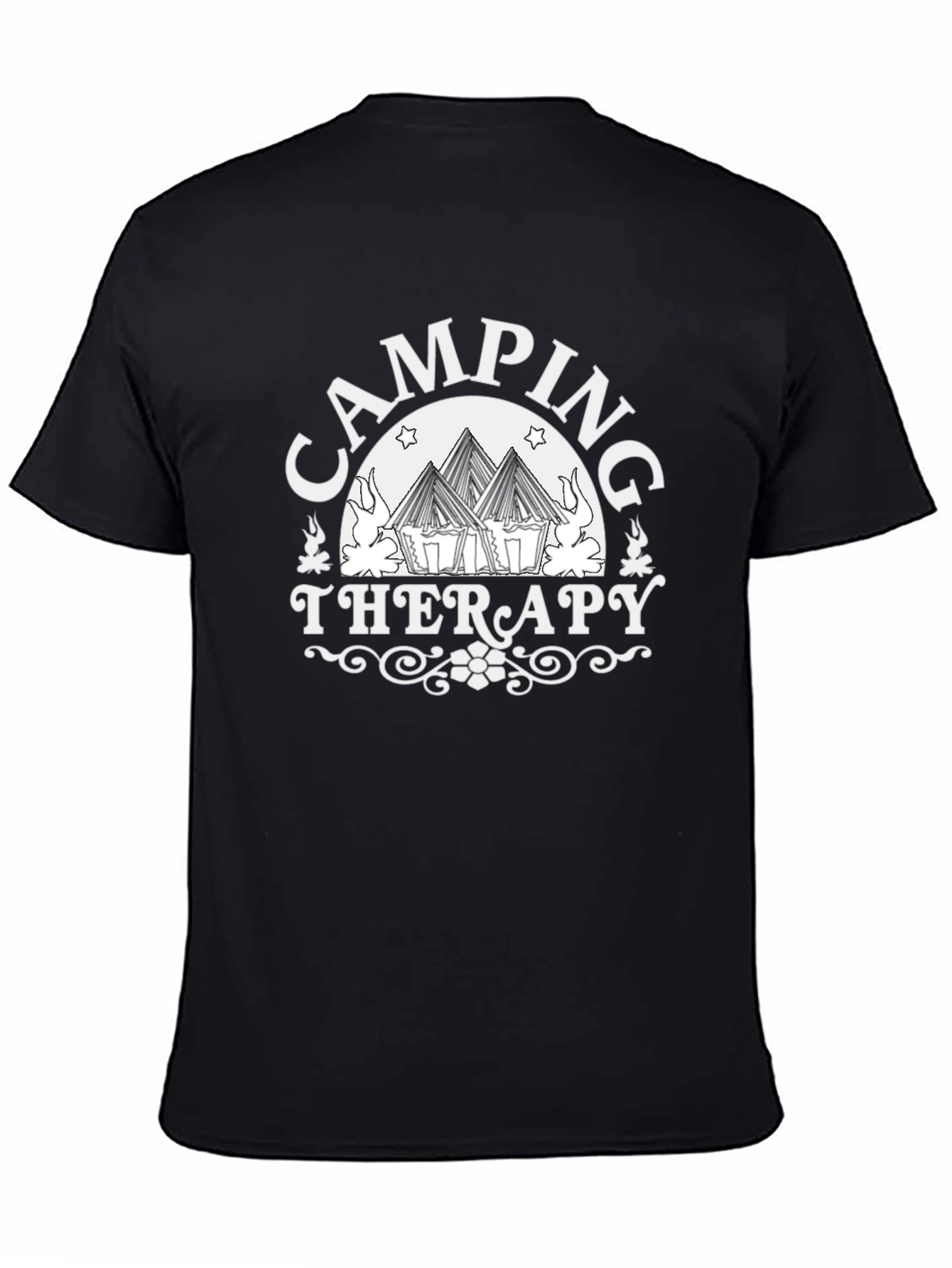Camping Therapy Graphic Tee