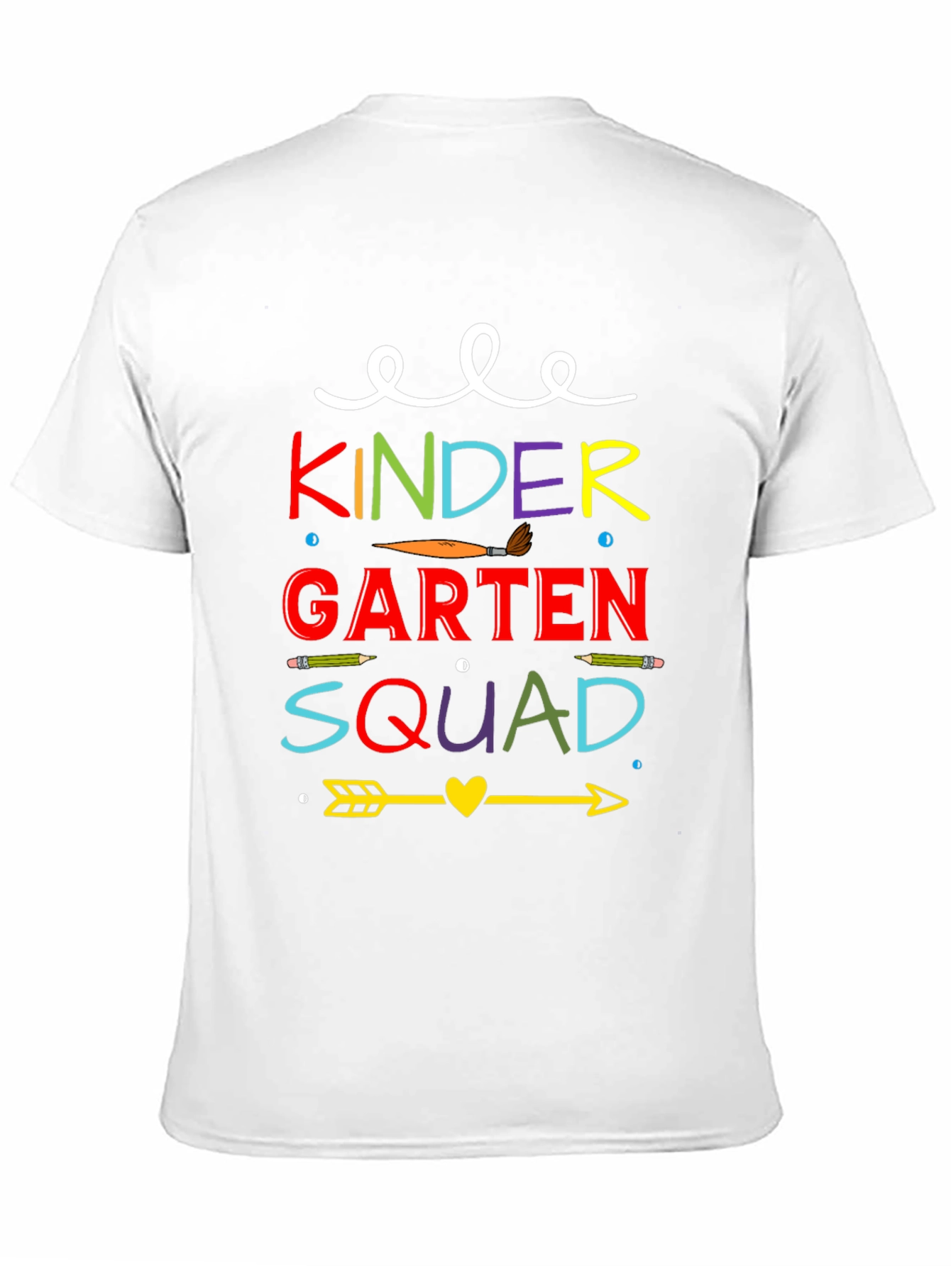 Kindergarten Squad Tee - Teacher Back to School Shirt