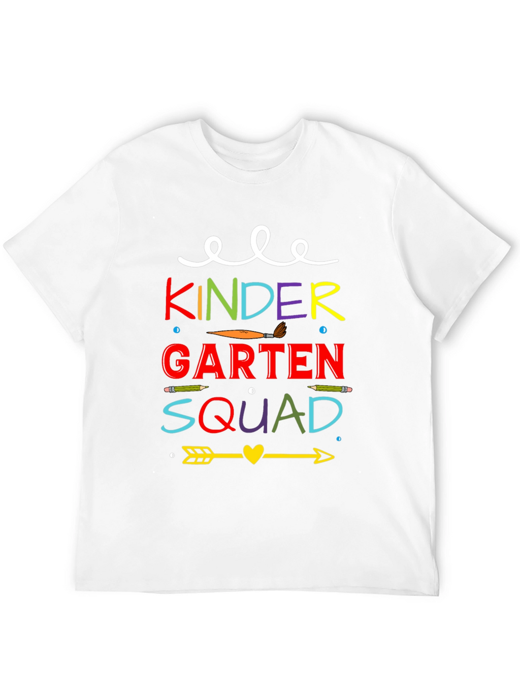 Kindergarten Squad Tee - Teacher Back to School Shirt