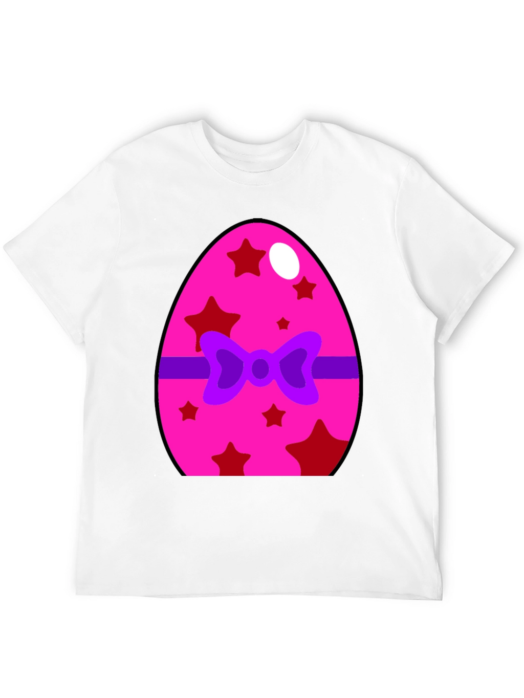 Festive Easter Egg Bow T-Shirt
